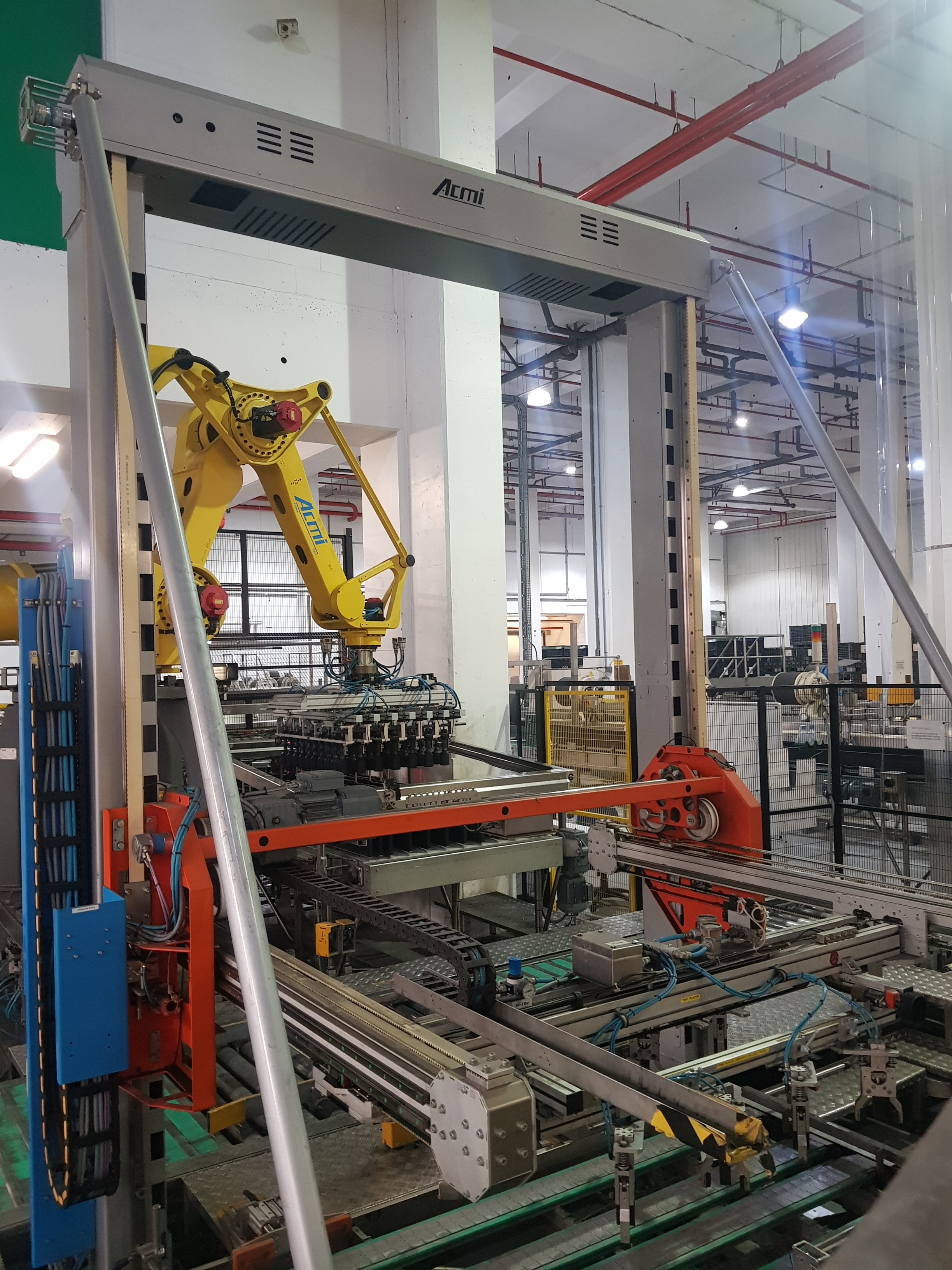 ACMI Palletising / Wrapper System