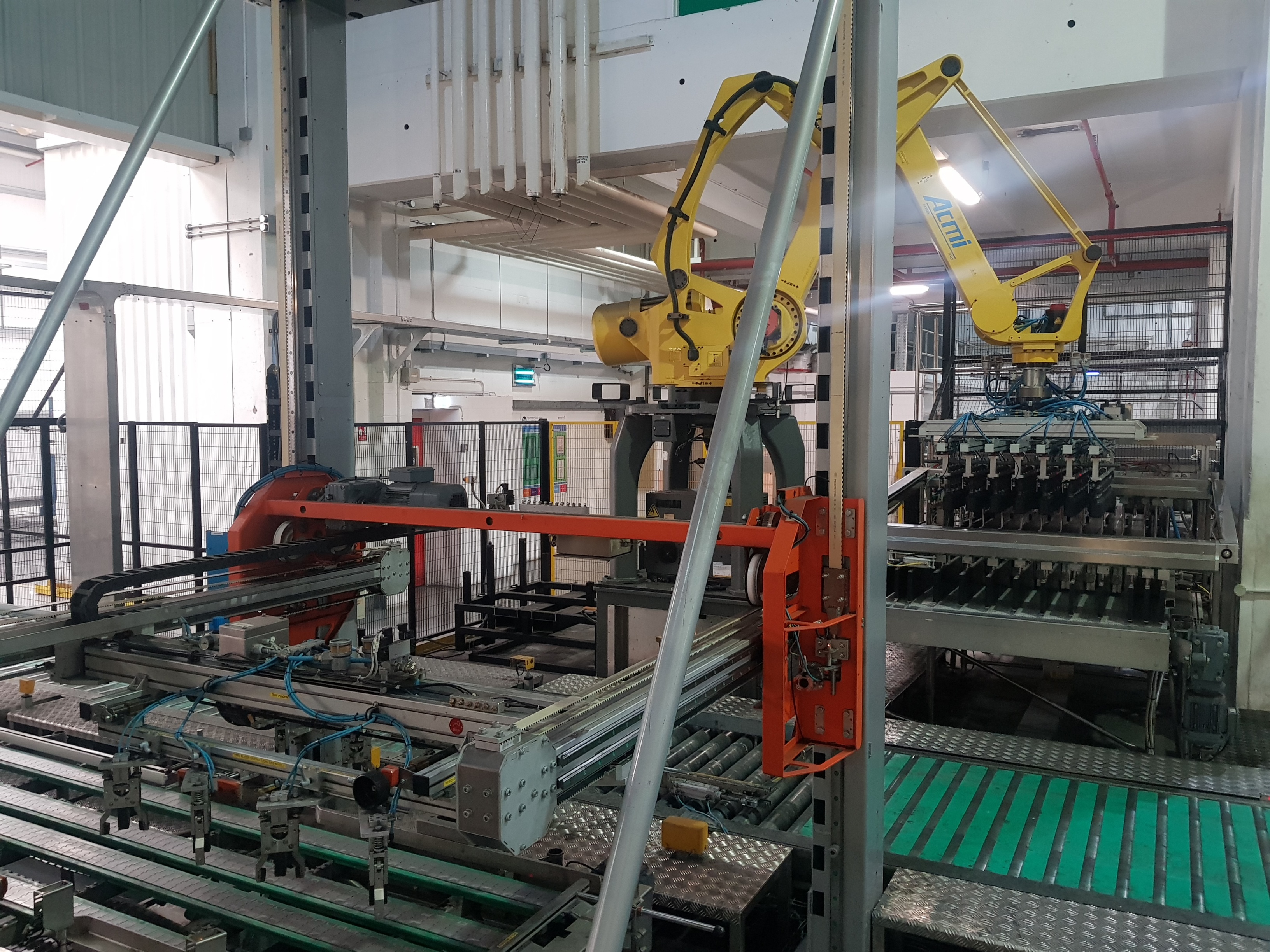 ACMI Palletising / Wrapper System