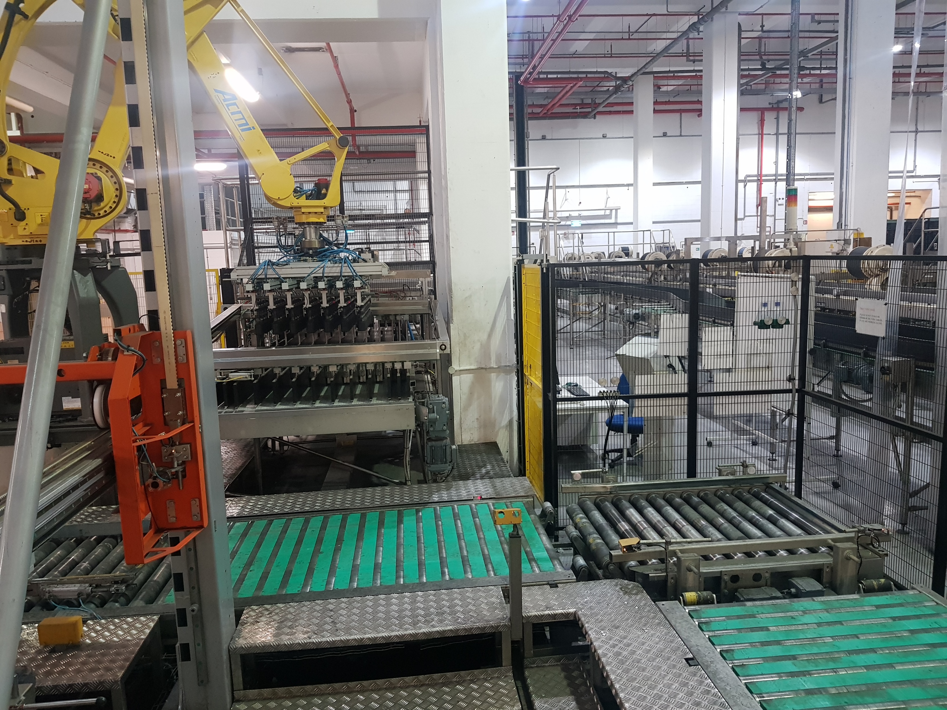 ACMI Palletising / Wrapper System