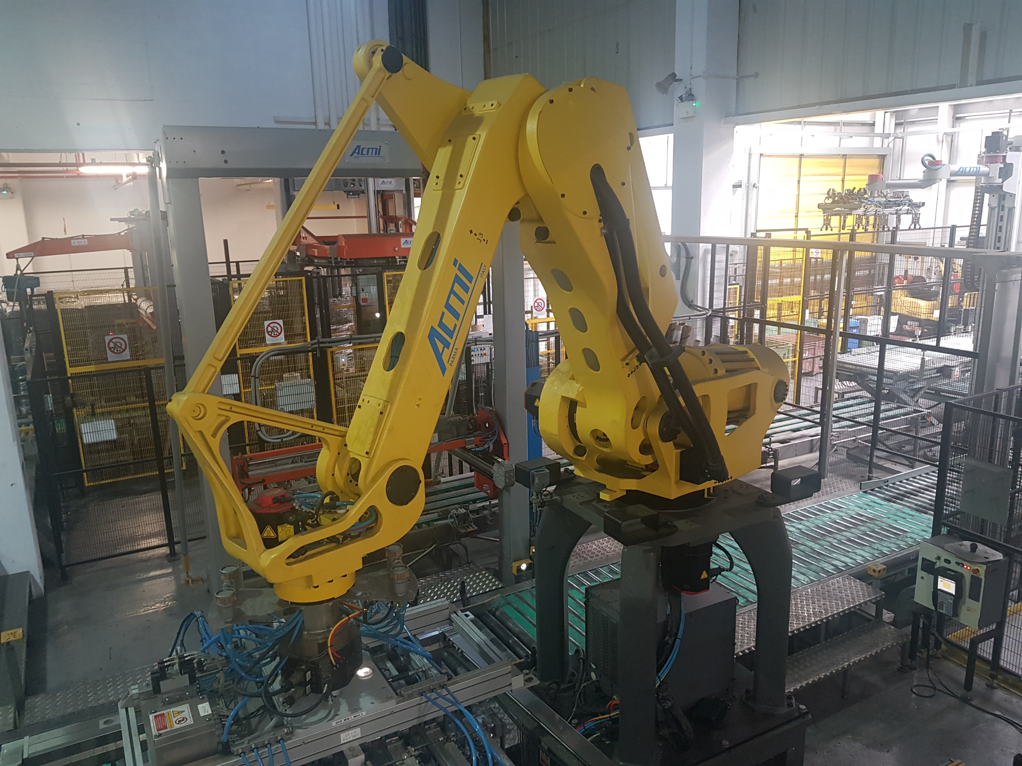 ACMI Palletising / Wrapper System