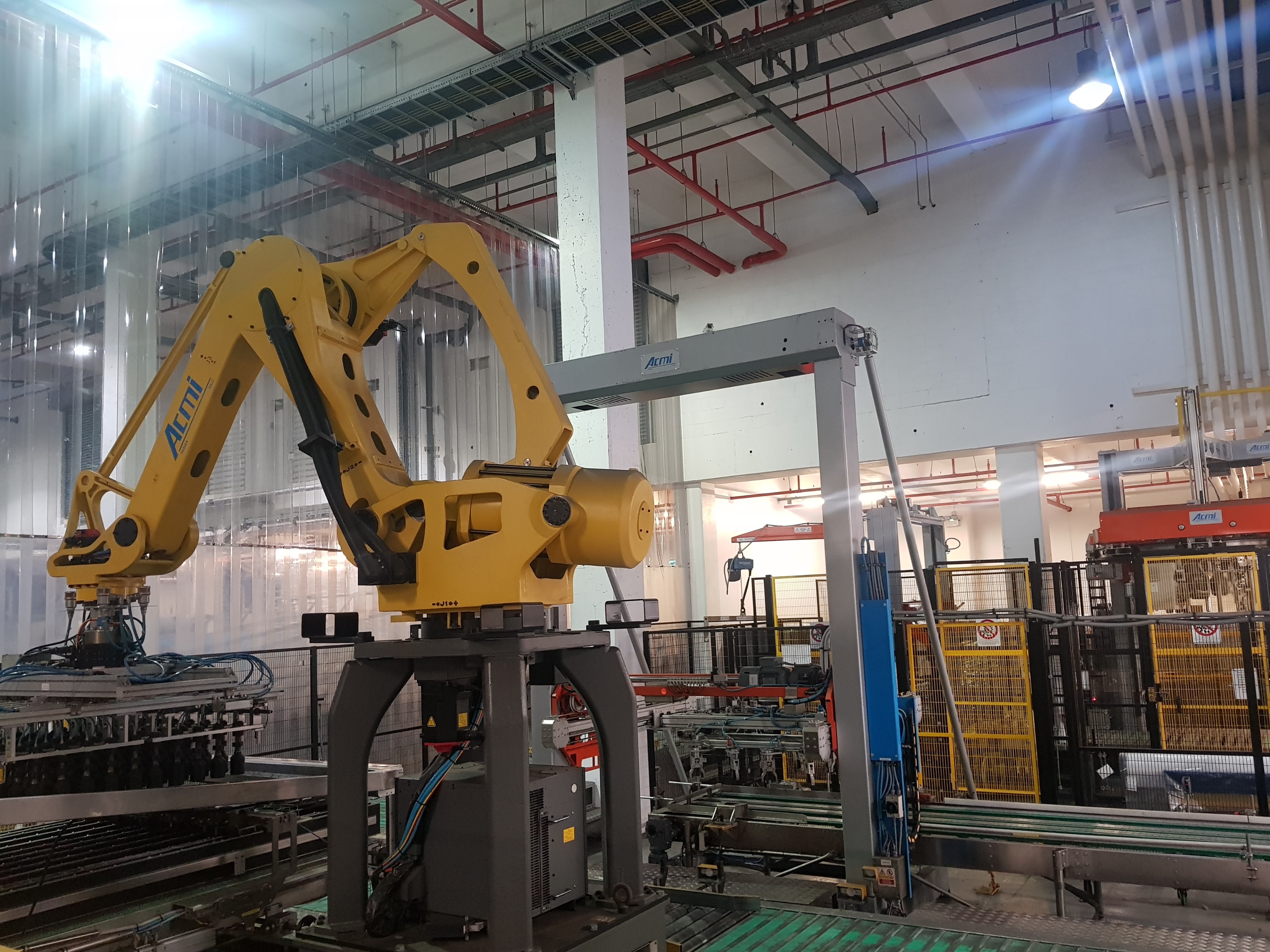 ACMI Palletising / Wrapper System