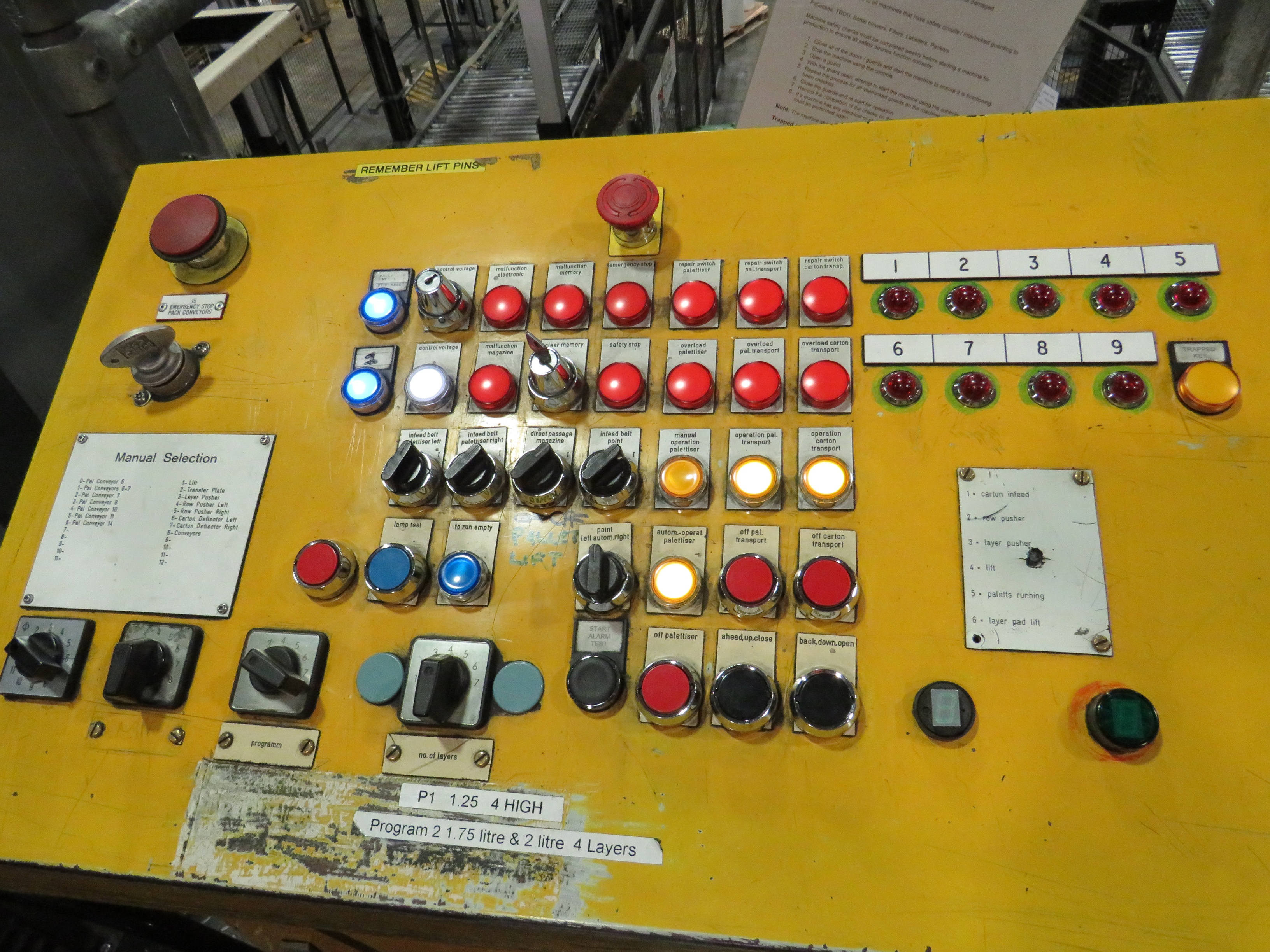 Schaefer Palletiser Line