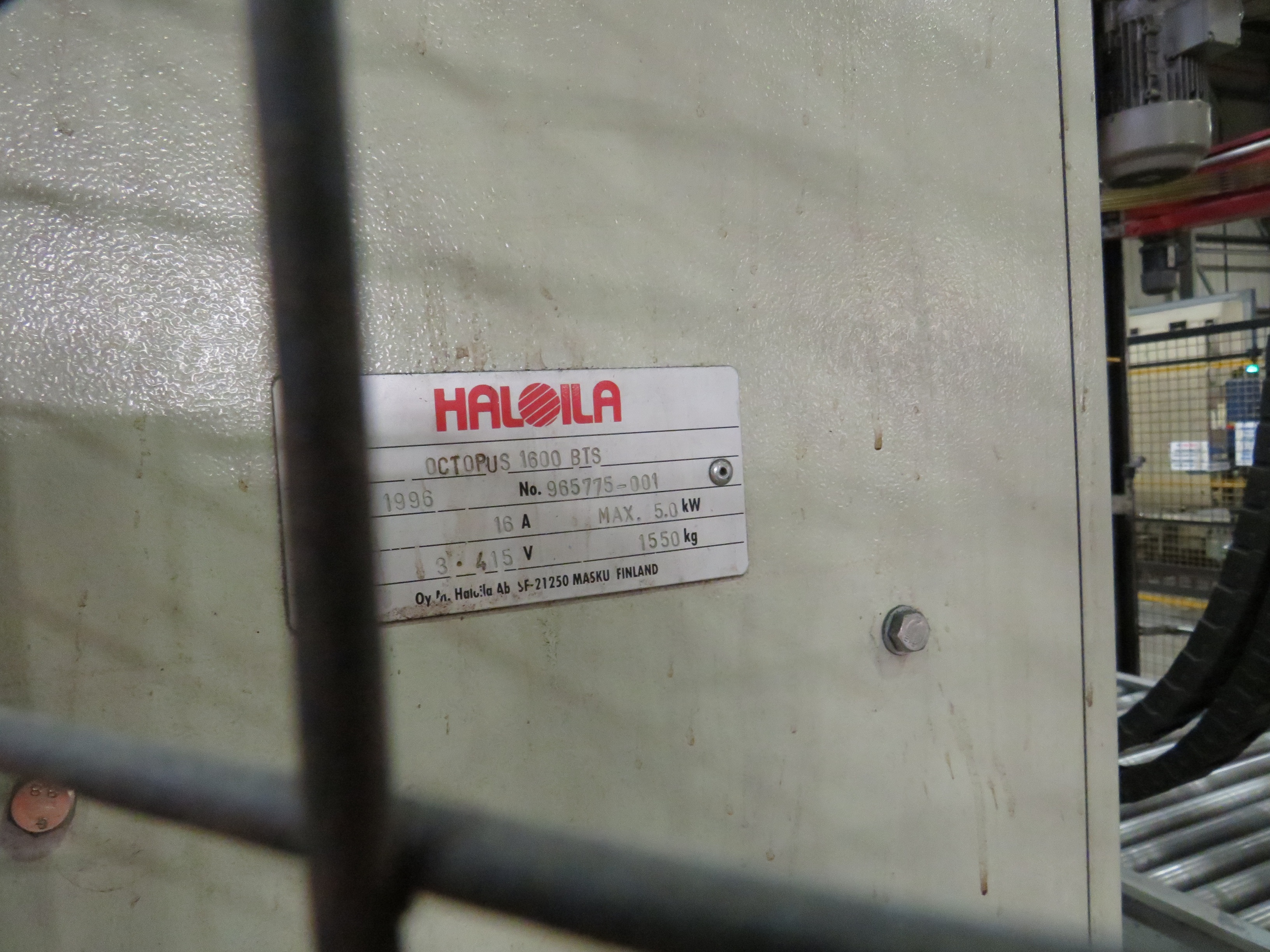 Haloila OCT-1600-BTS Octopus Pallet Wrapper