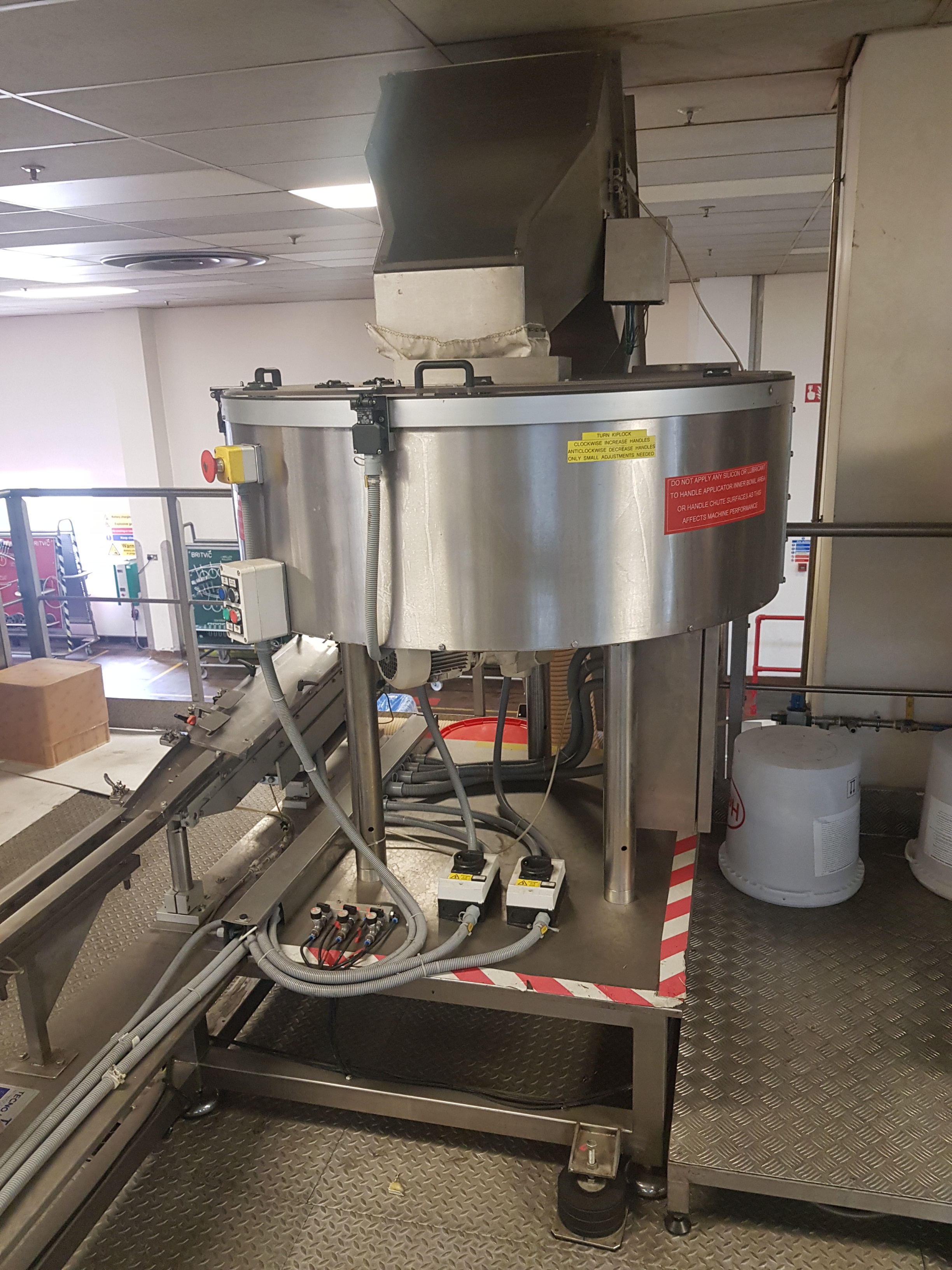 Mechanical Bowl Feeder Caps