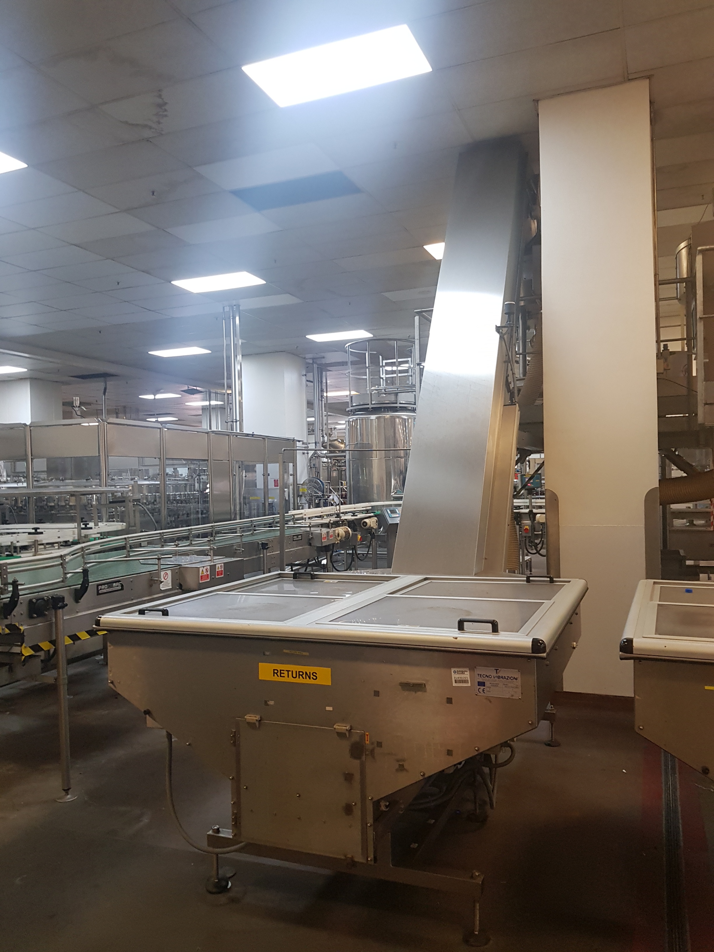 Tecno Auxiliary Hopper Feeder with Elevator