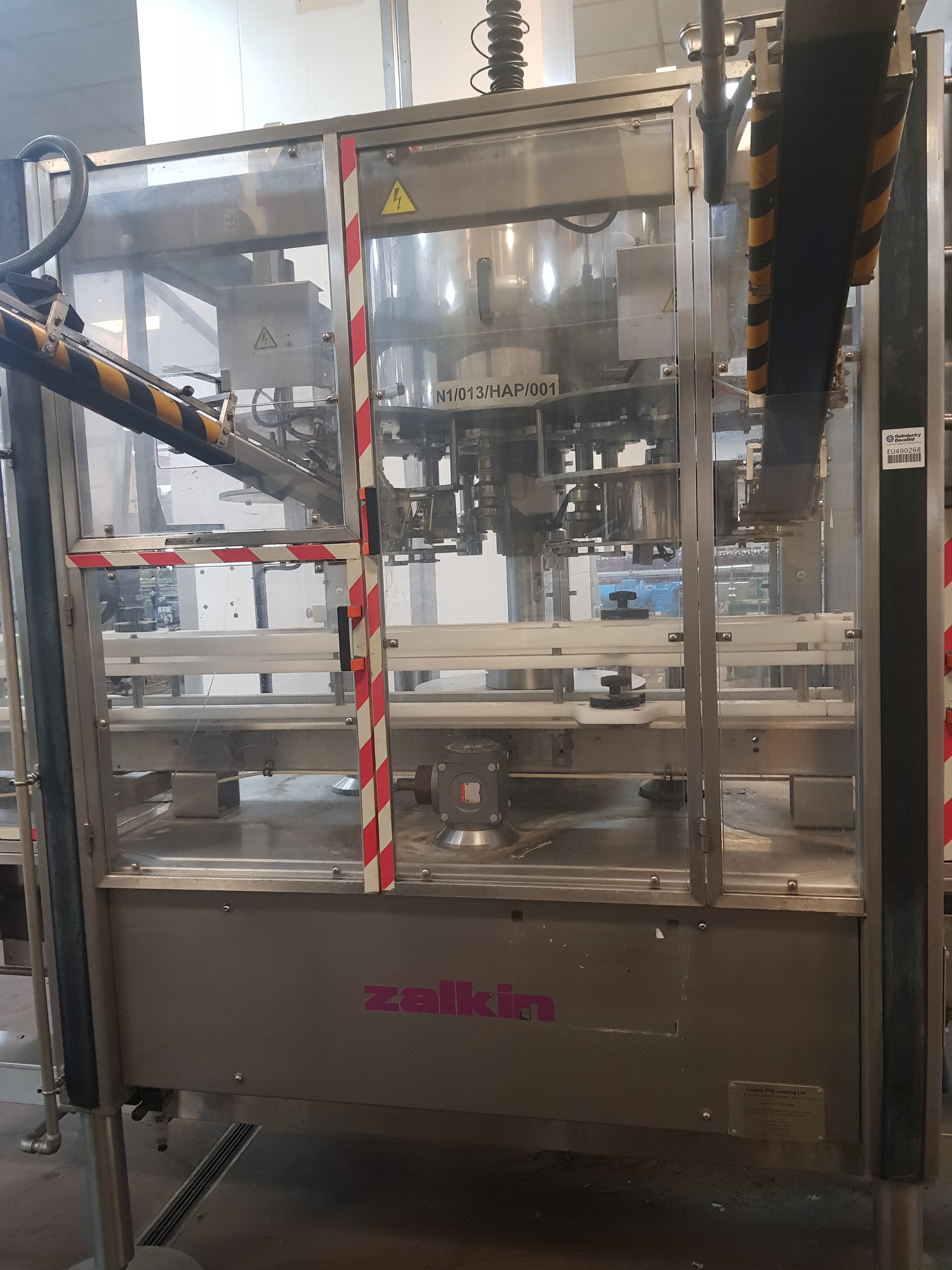 Zalkin 10-Head Capper Dual Feed