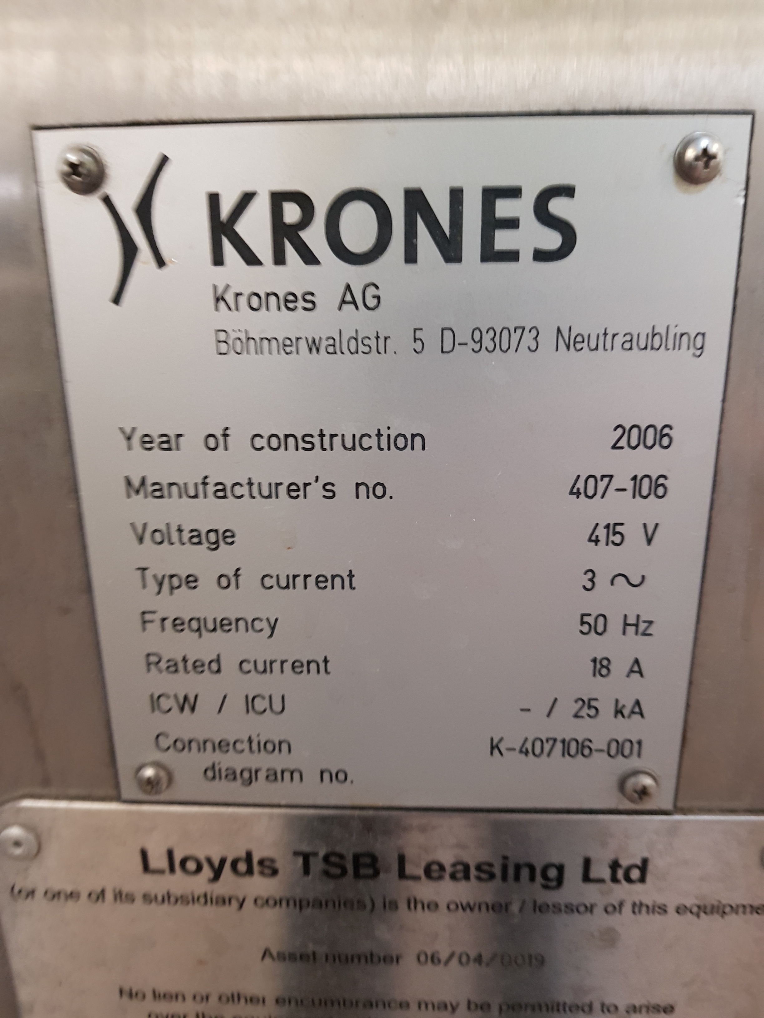 Krones Labellers