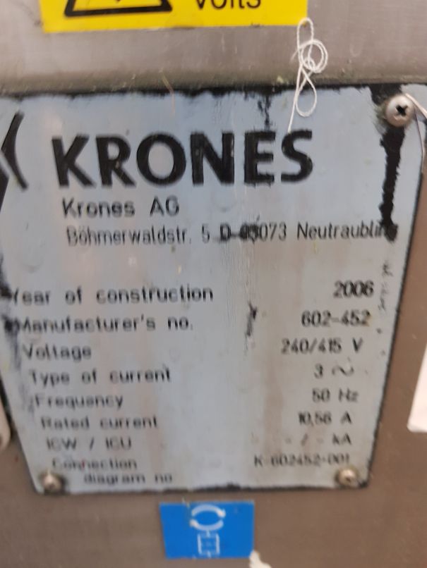 Krones Labellers