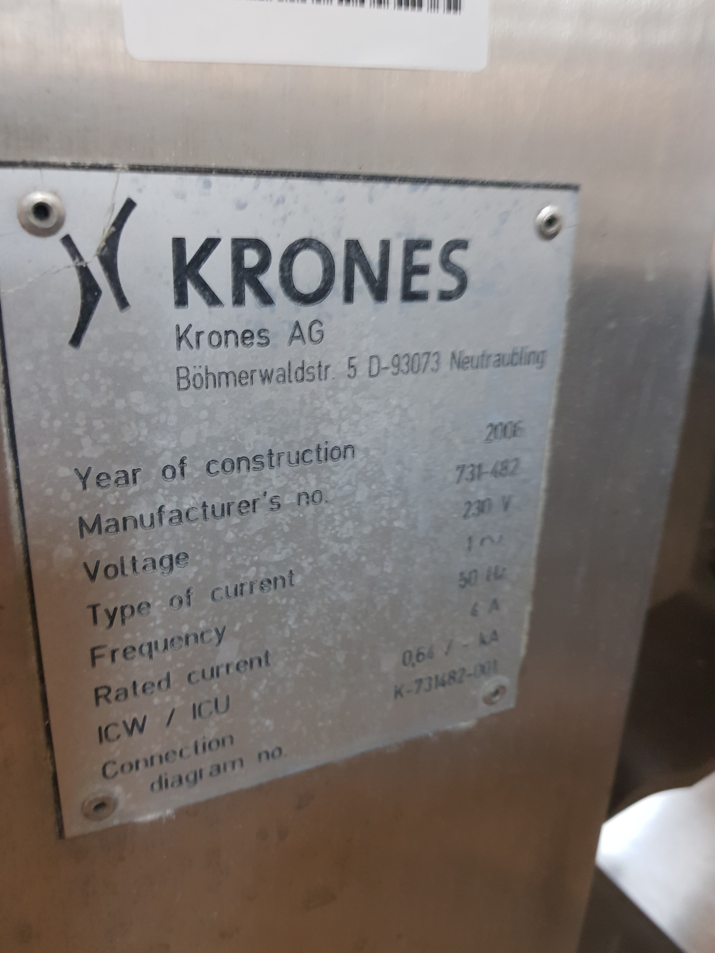 KRONES Checkmat Inspection System