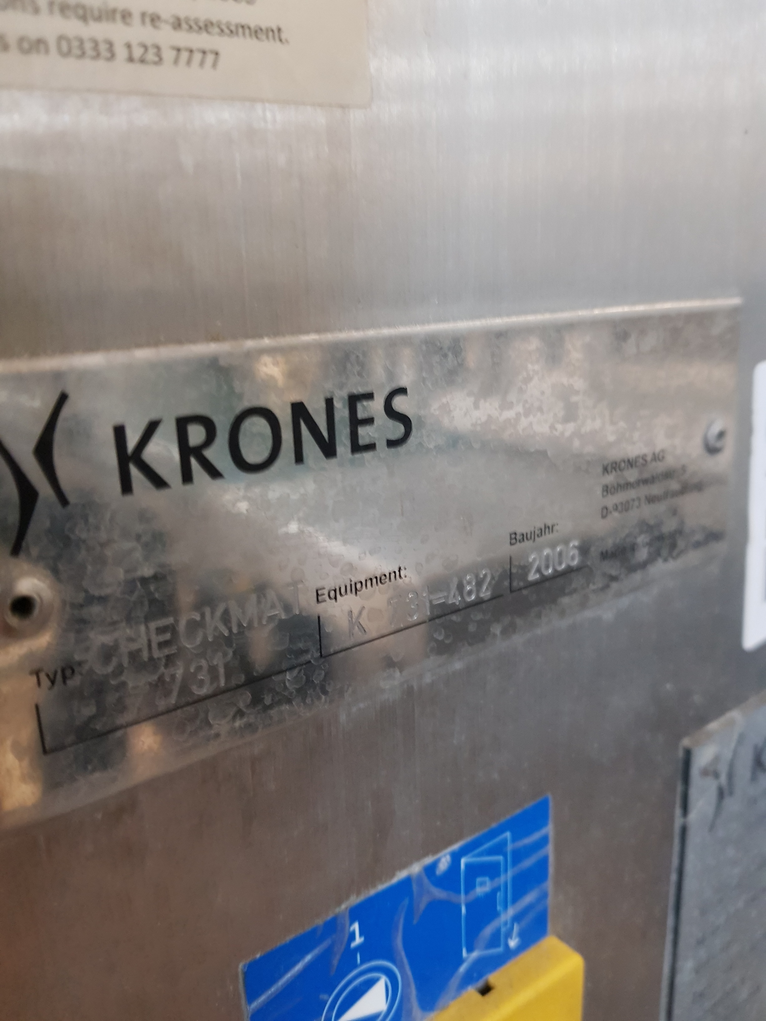 KRONES Checkmat Inspection System