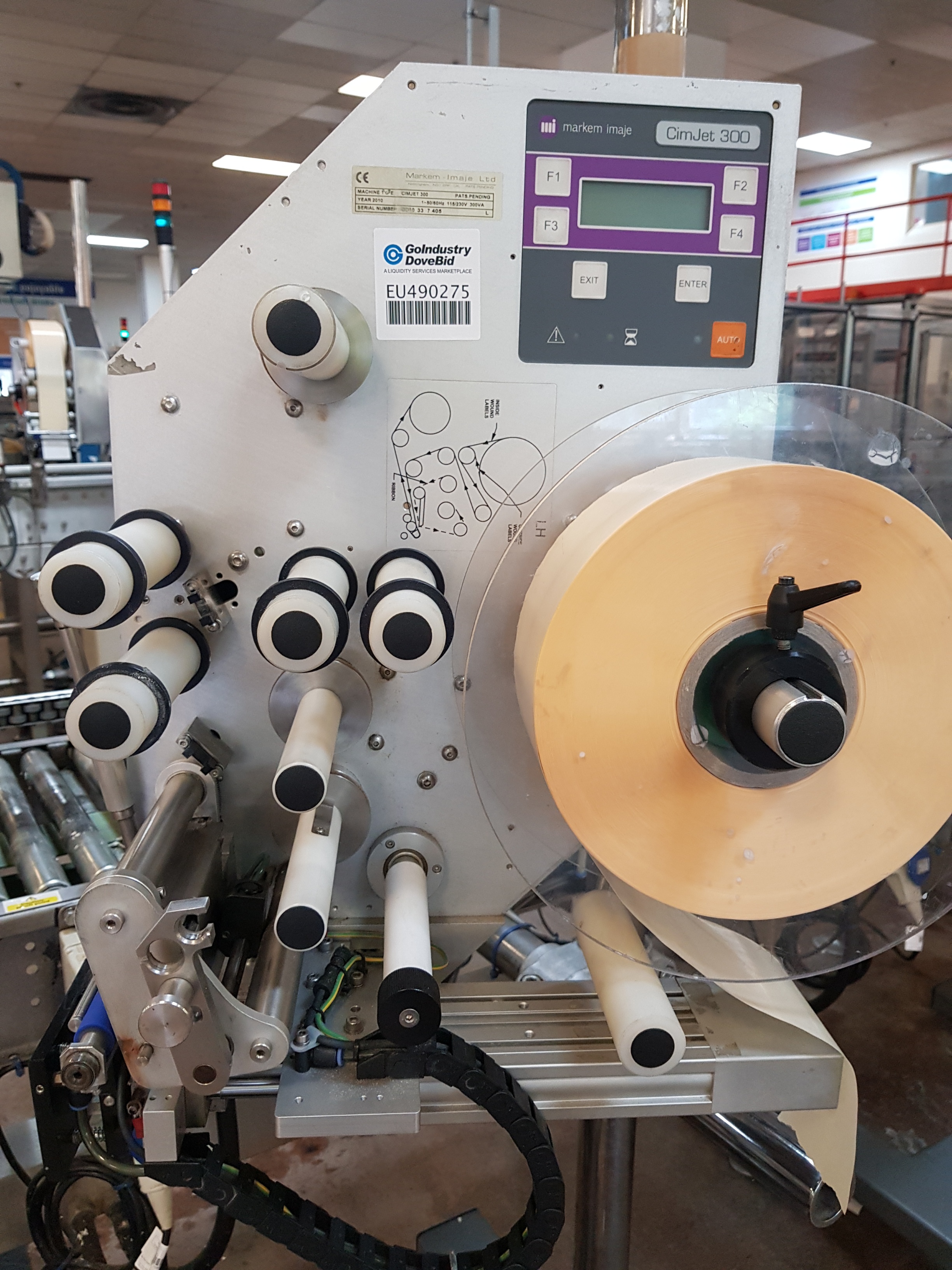 Markem CimJet Series 300 Labeller