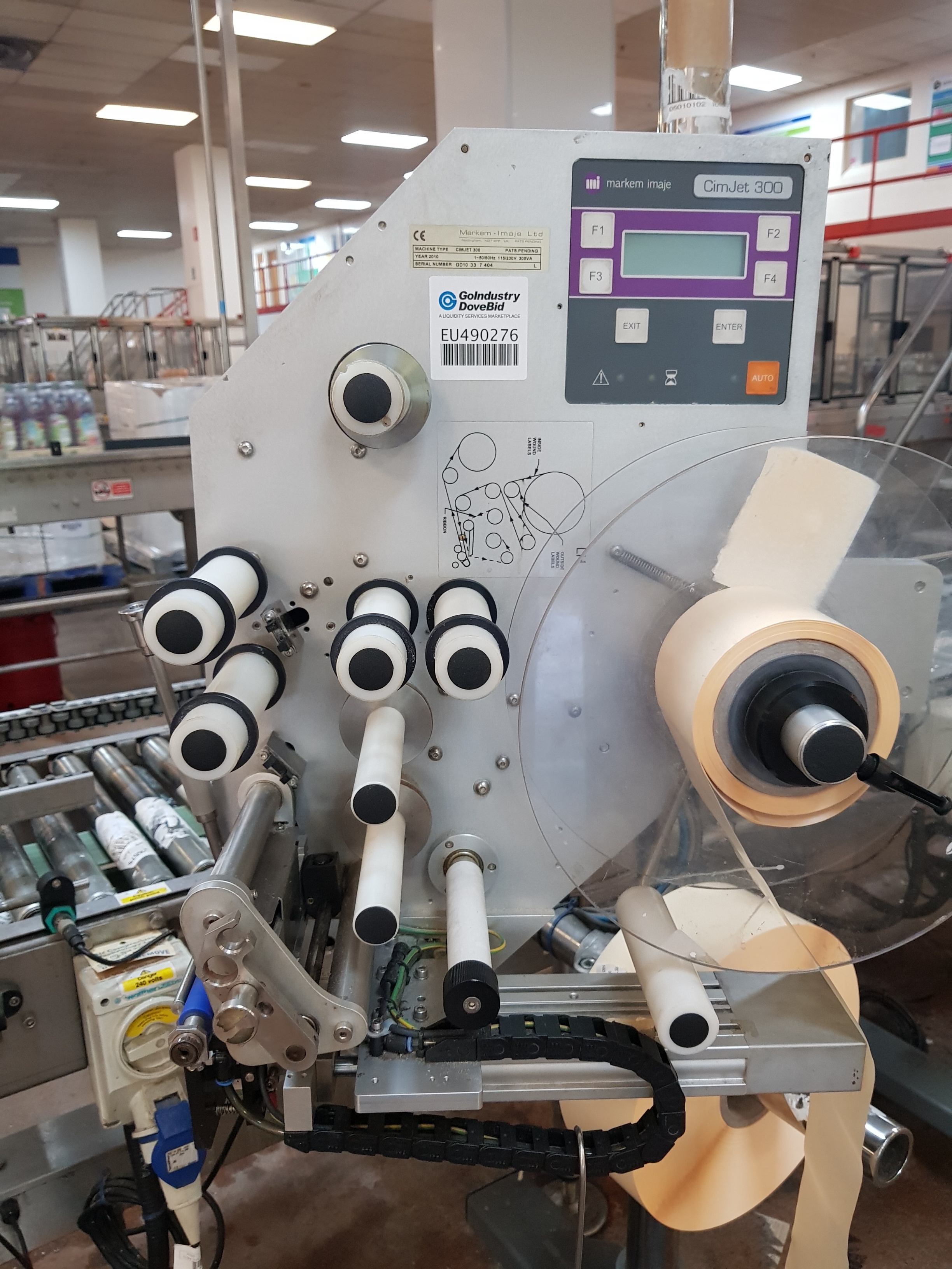 Markem CimJet Series 300 Labeller