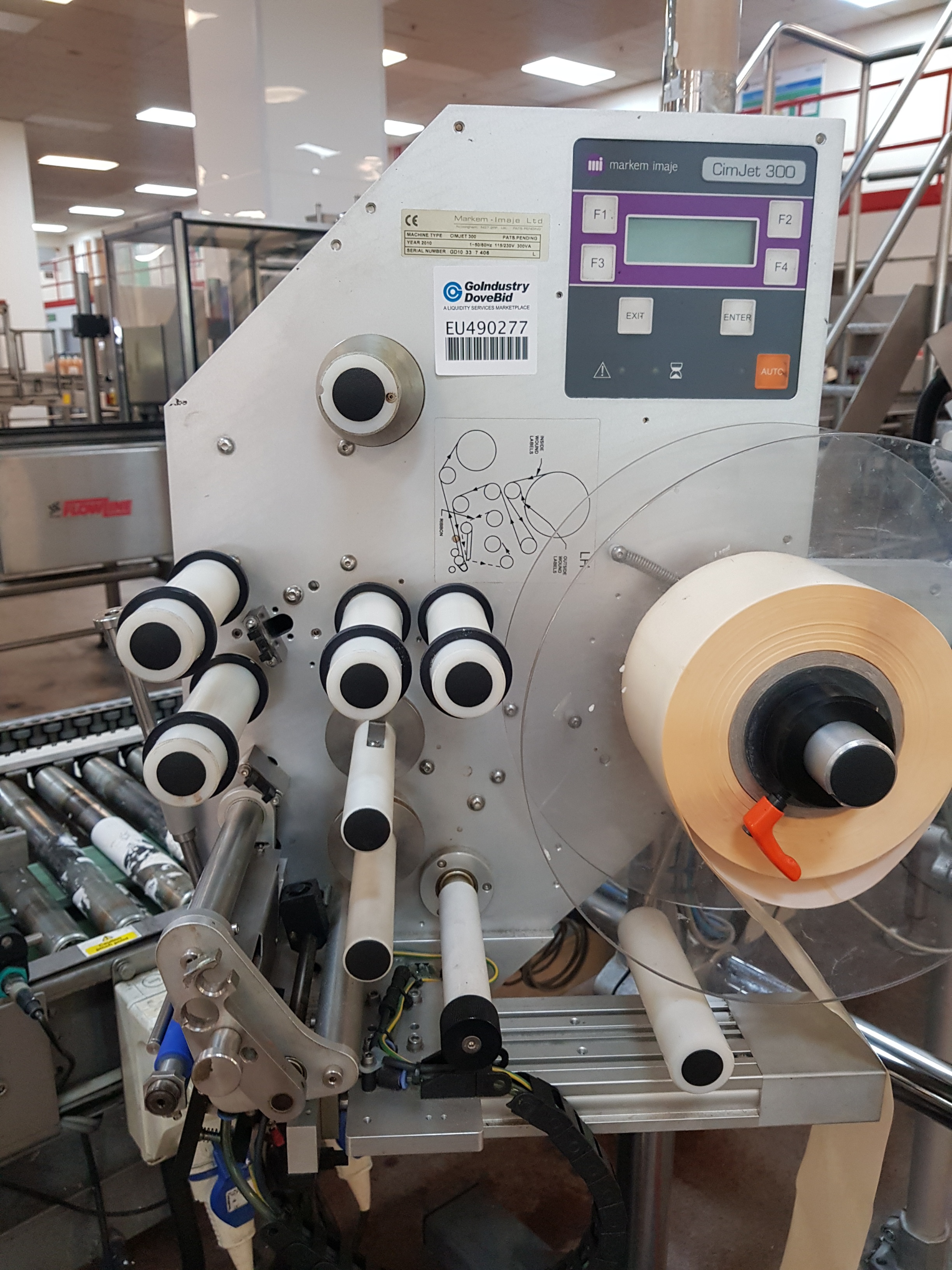 Markem CimJet Series 300 Labeller