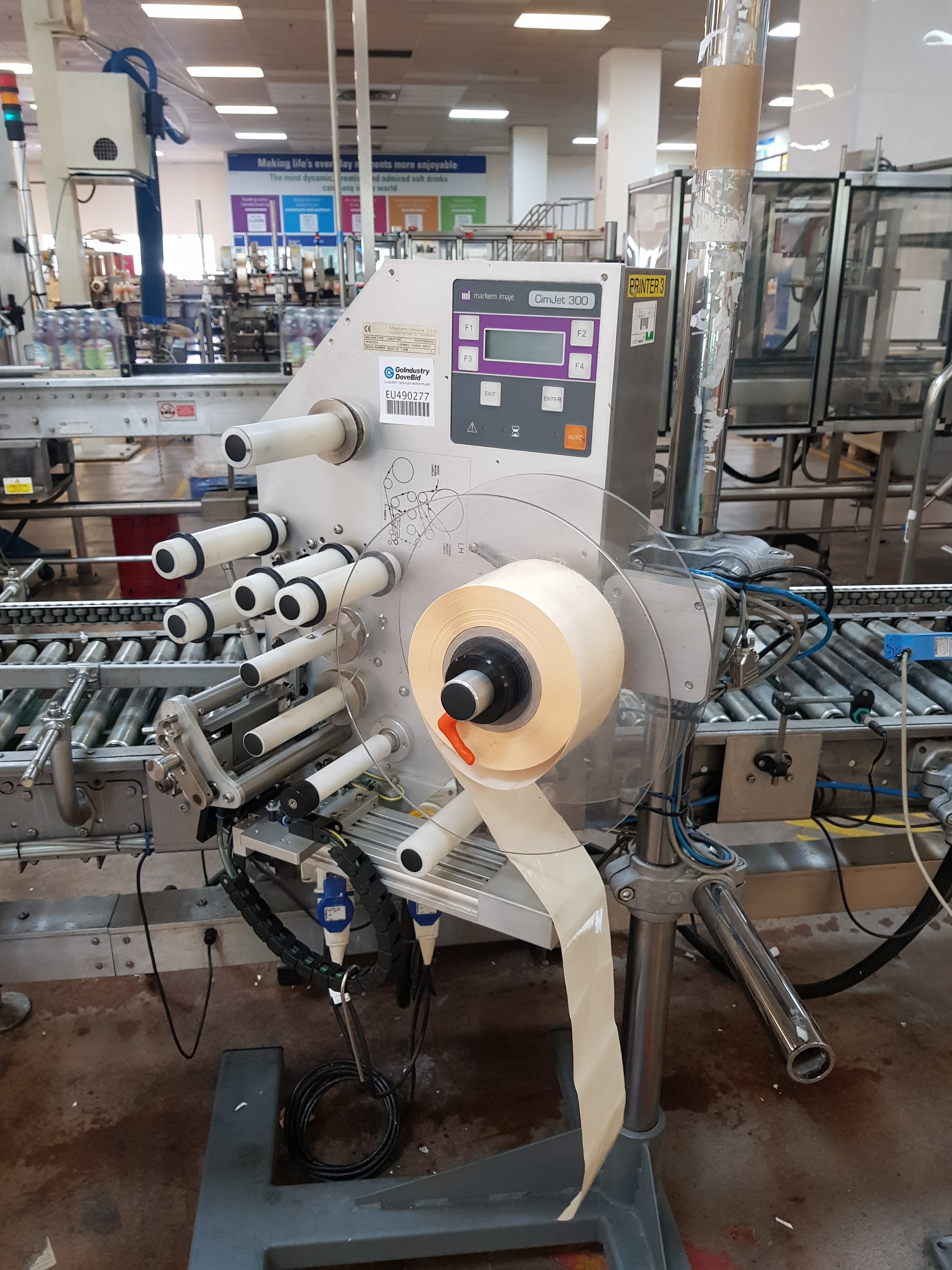 Markem CimJet Series 300 Labeller