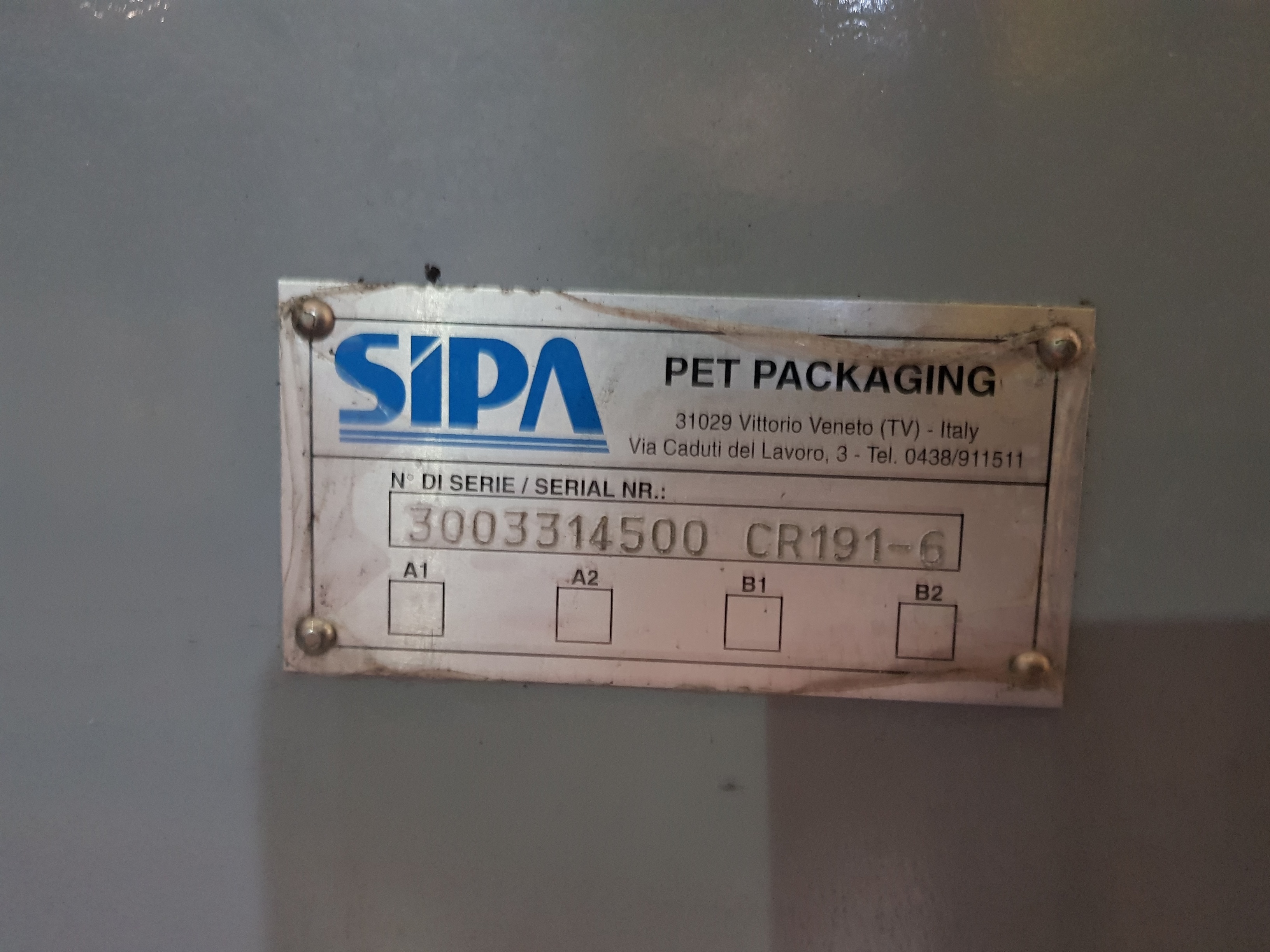 SIPA SFL6 PET Blow Moulder Linear Stretch Blow Moulder