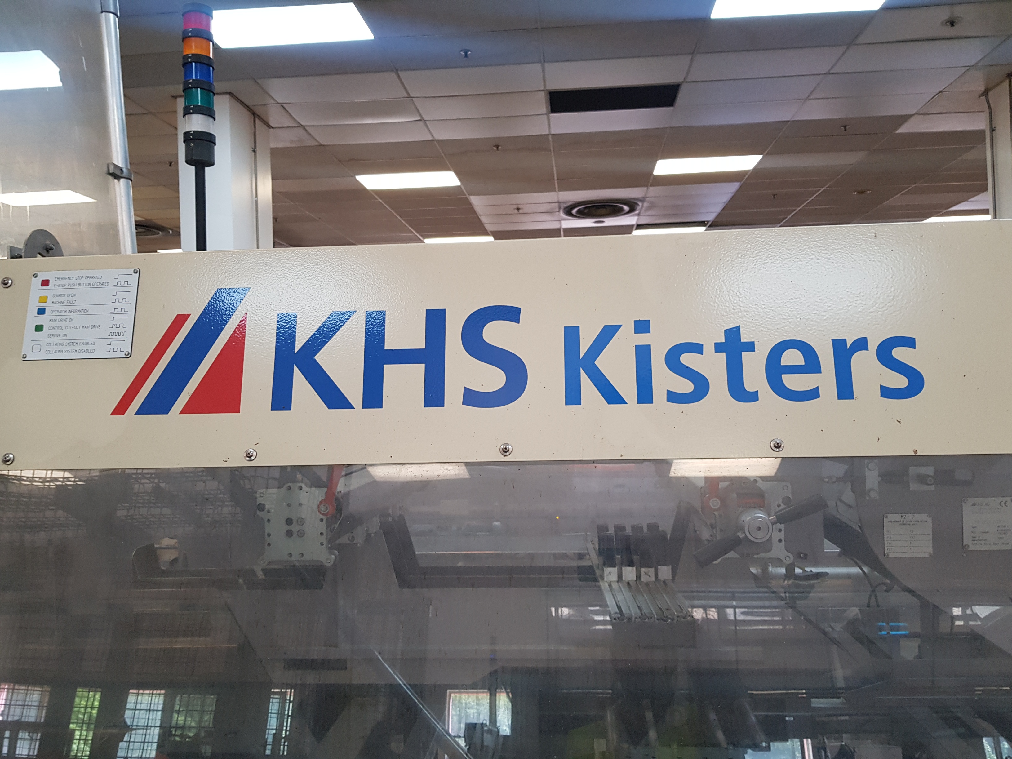 KHS Listers WP08U Tray Packer / Shrink Tunnel