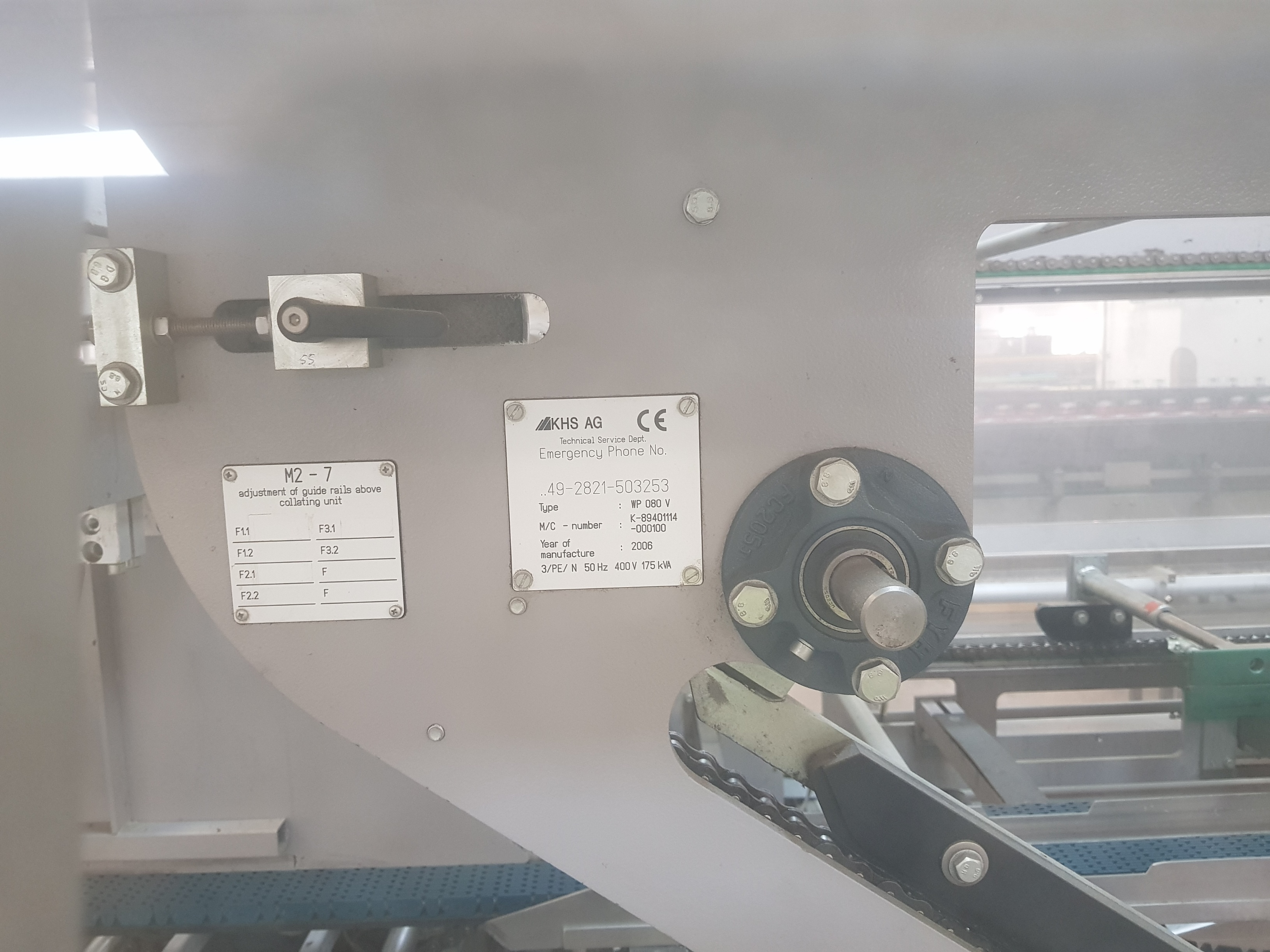 KHS Listers WP08U Tray Packer / Shrink Tunnel