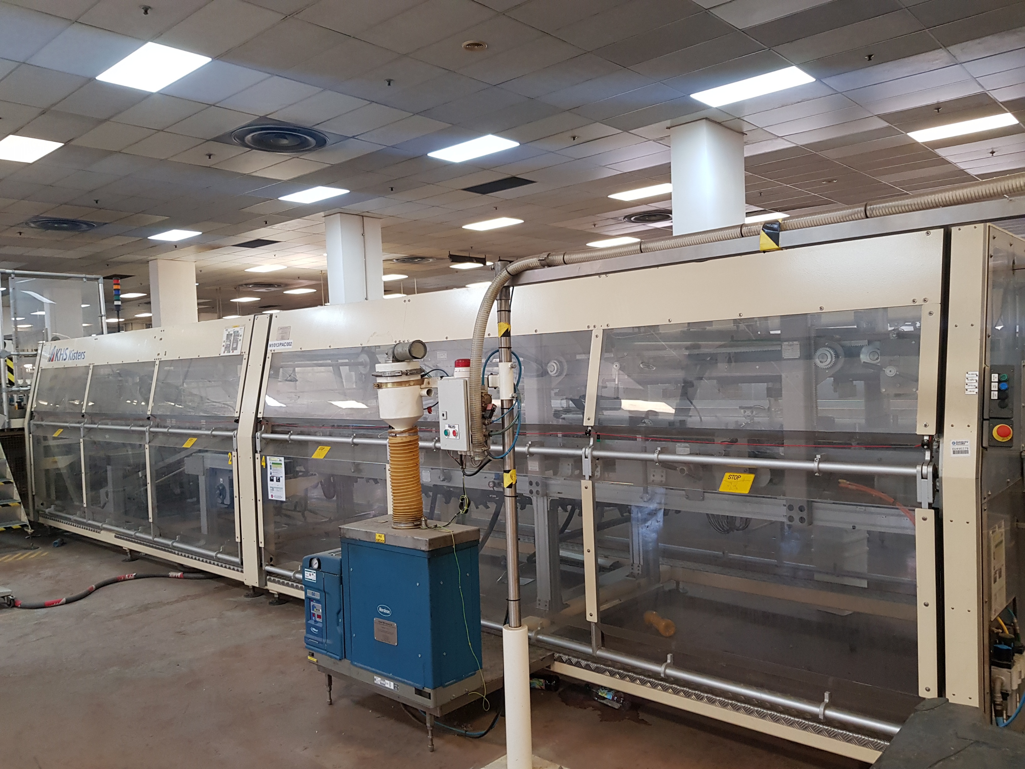 KHS Listers WP08U Tray Packer / Shrink Tunnel