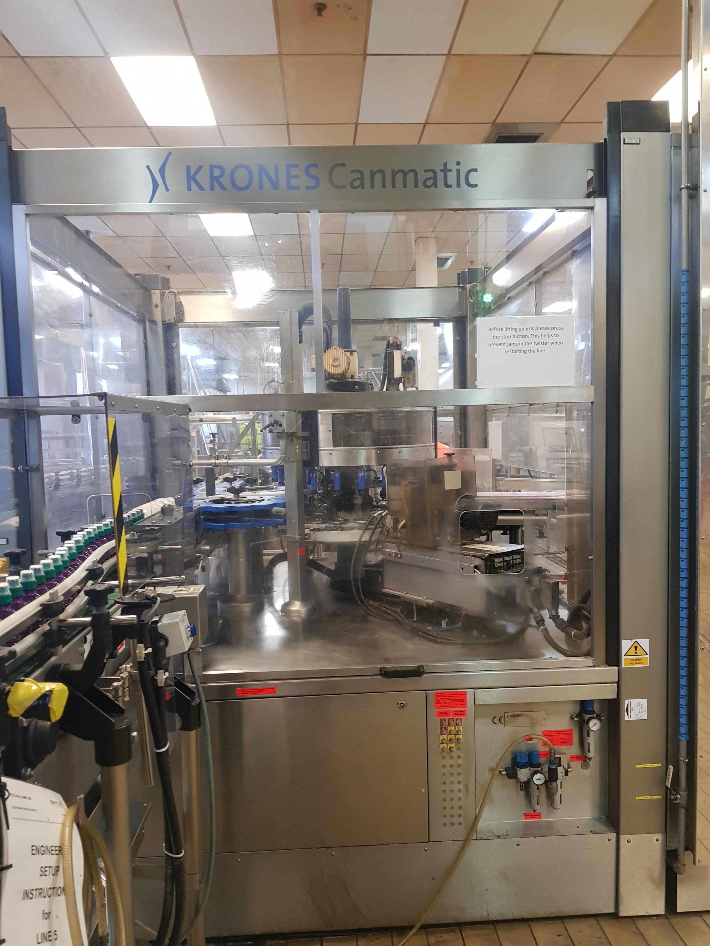 Krones Canmatic 720-21 Twin Station Labeller