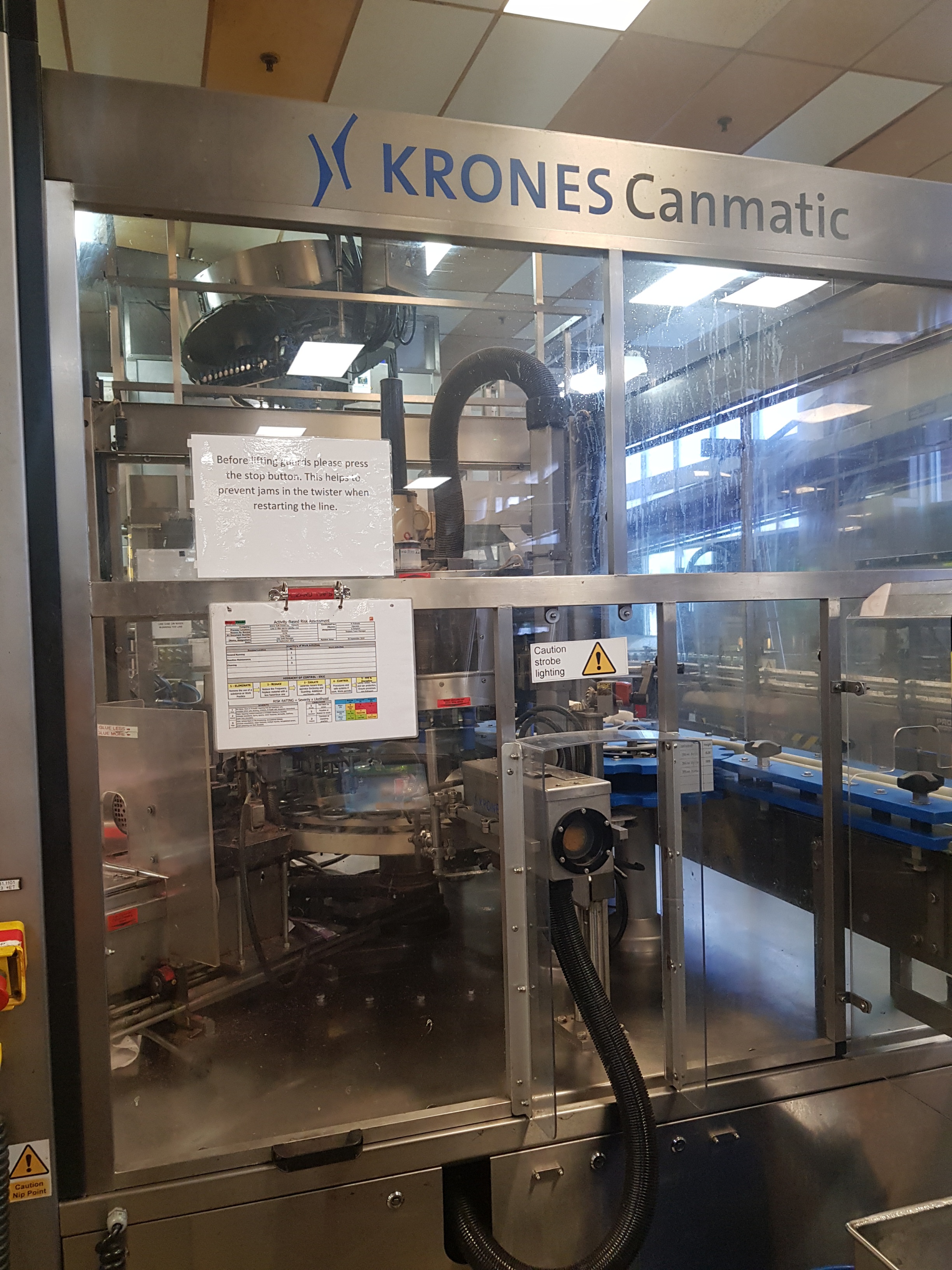 Krones Canmatic 720-21 Twin Station Labeller