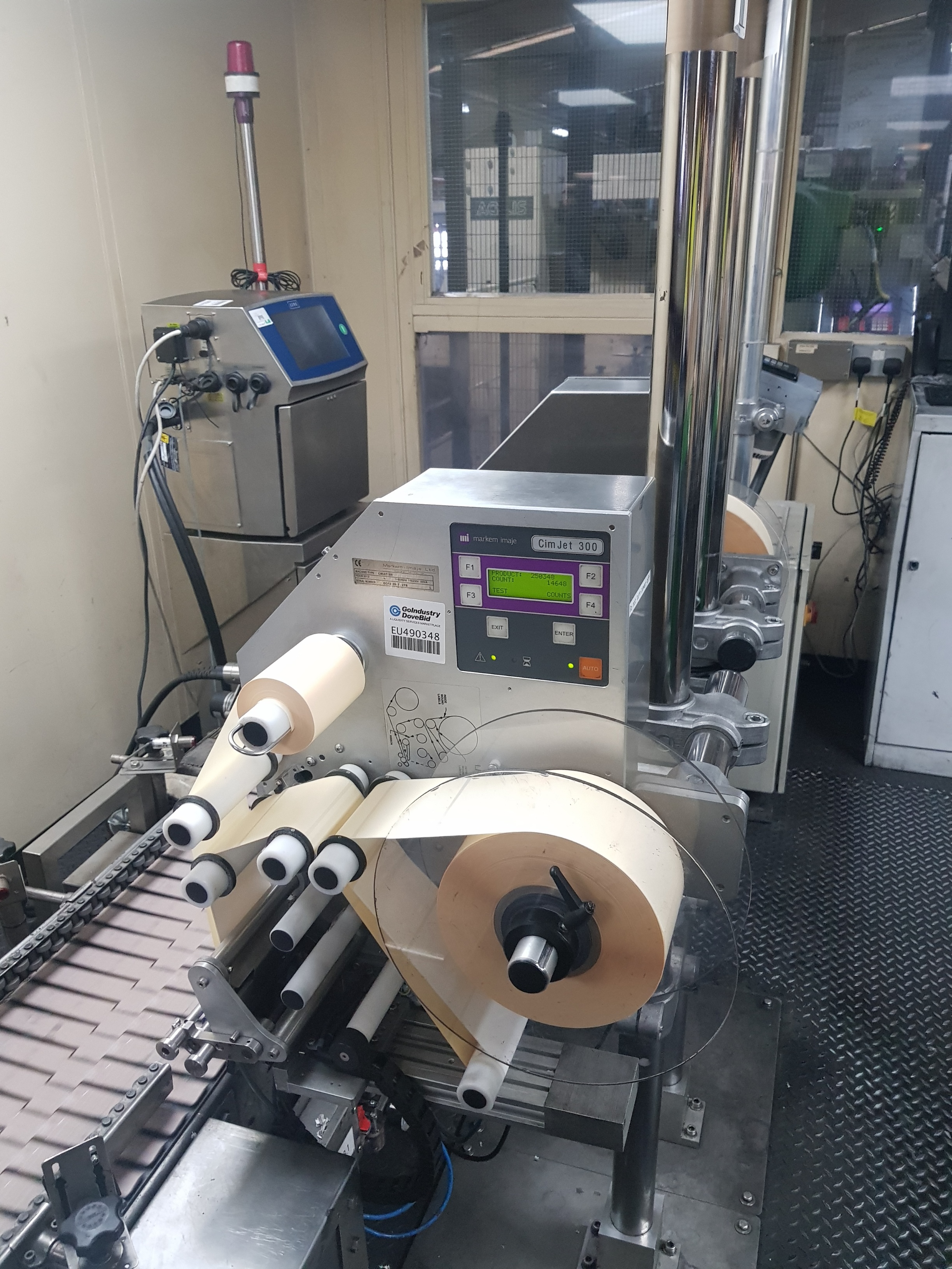 Markem CimJet Series 300 Labeller