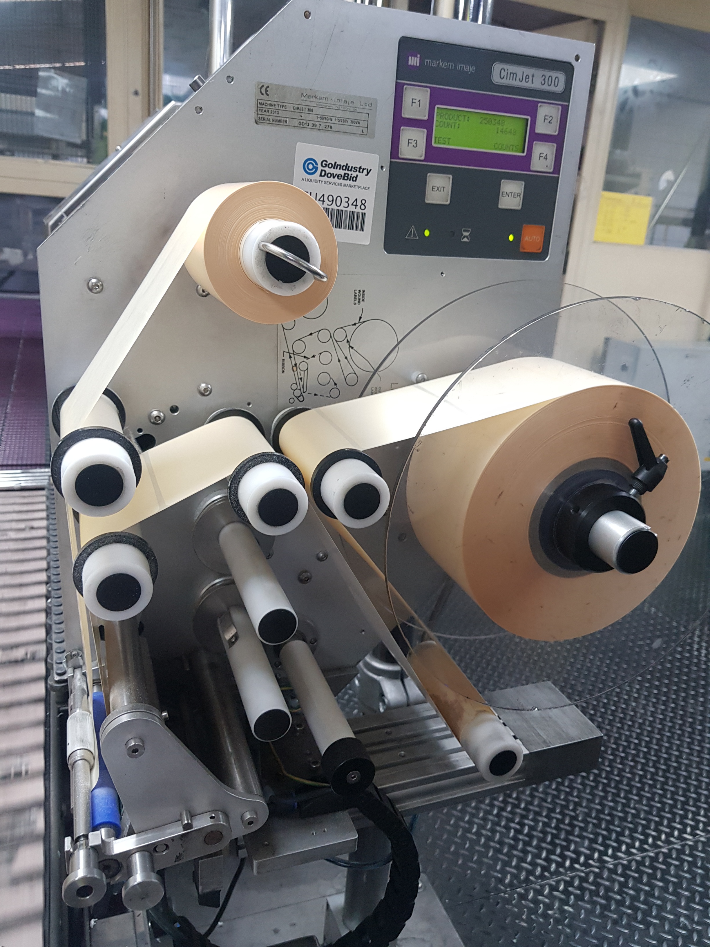 Markem CimJet Series 300 Labeller