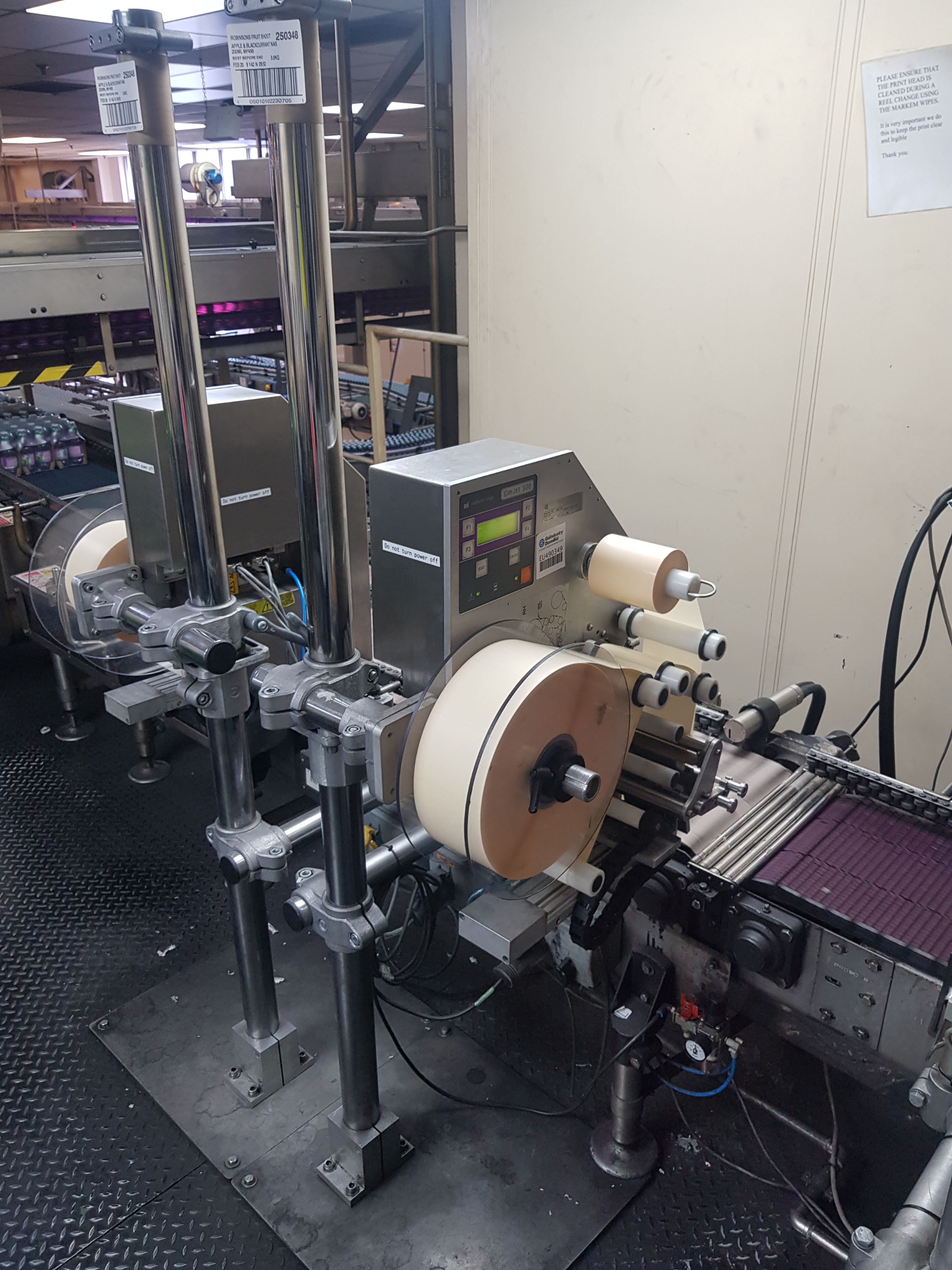 Markem CimJet Series 300 Labeller