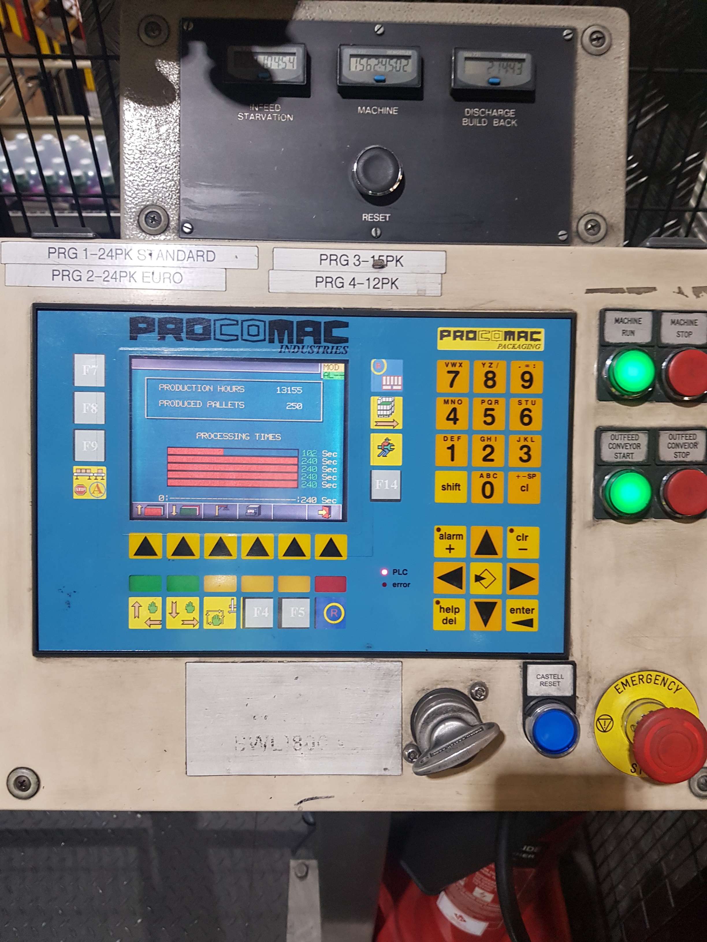 Procomac Robopac AG1L15 Palletiser / Wrapper