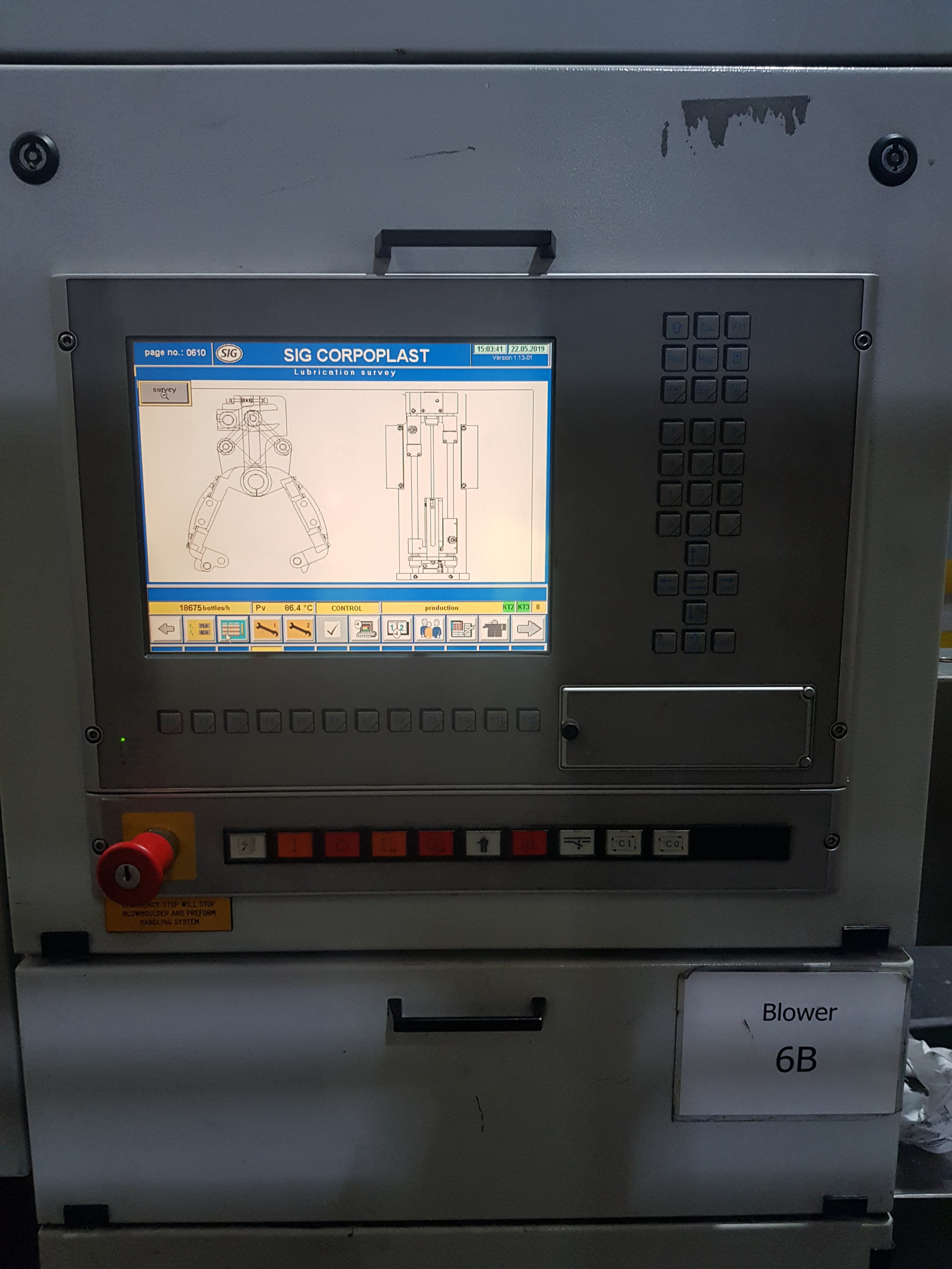 Sig Blowmaster-12 Pet Blow Moulder