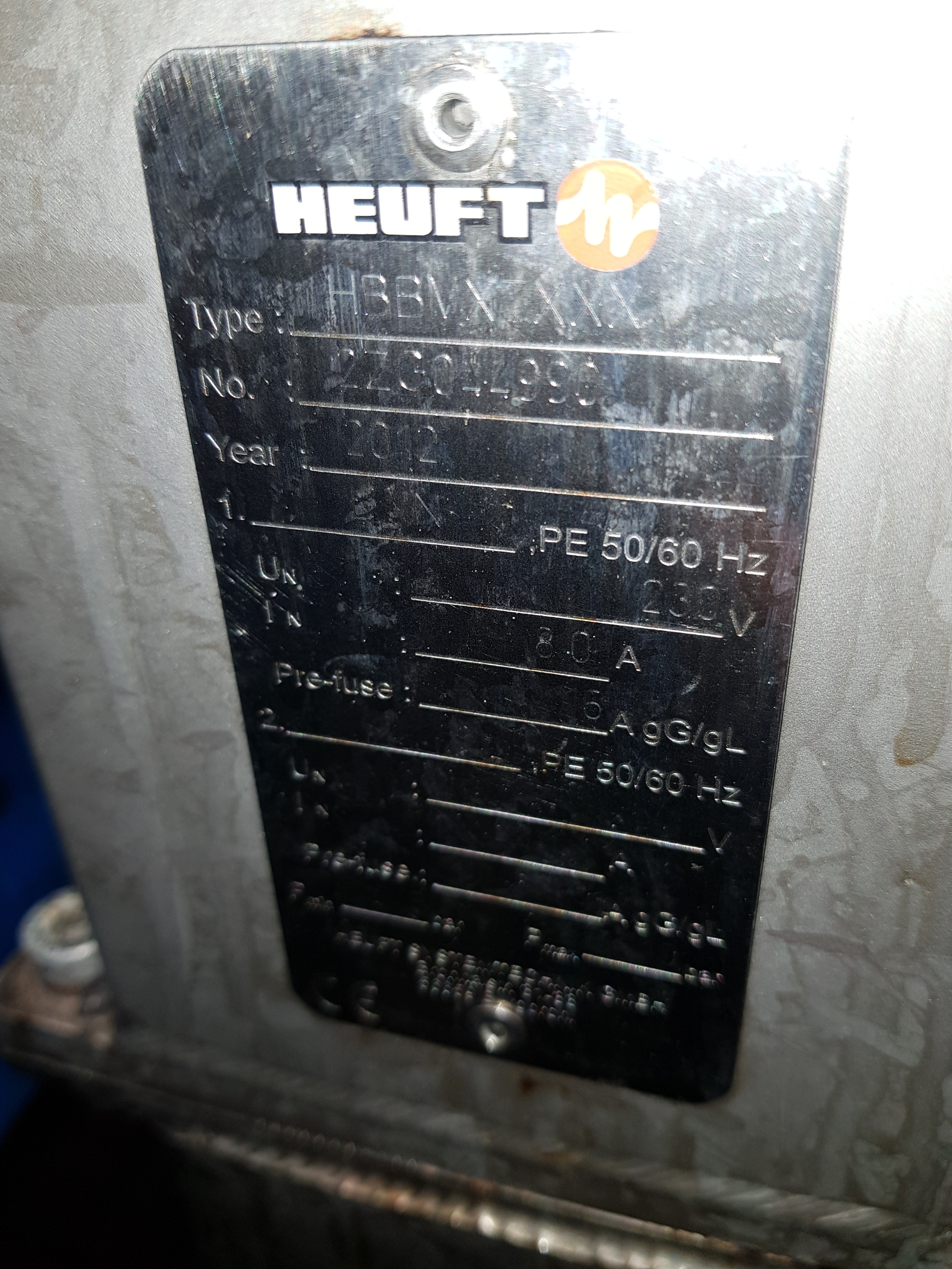 Heuft Spectrum TX Inspection System