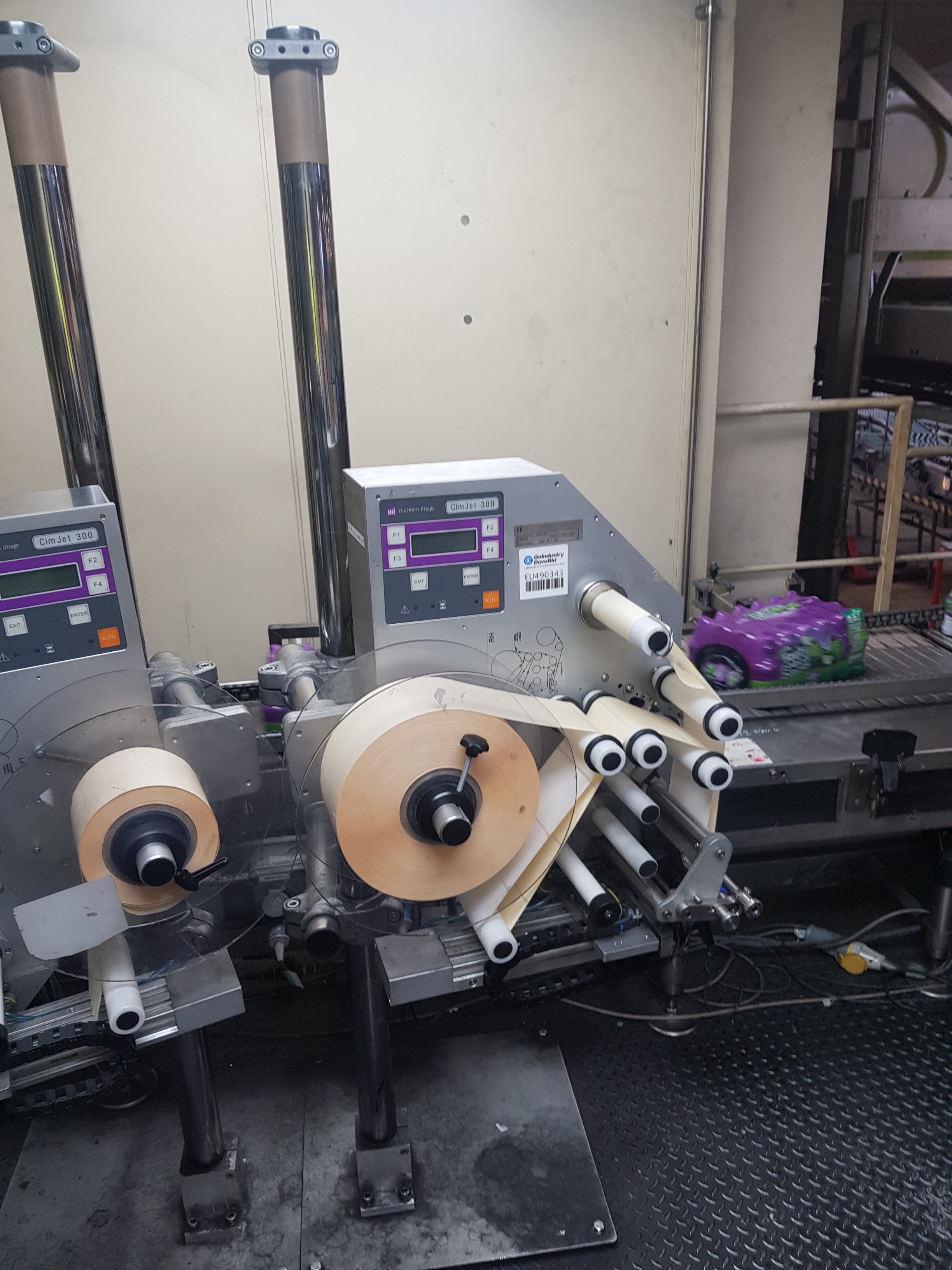 Markem Cimjet Series 300 Labeller