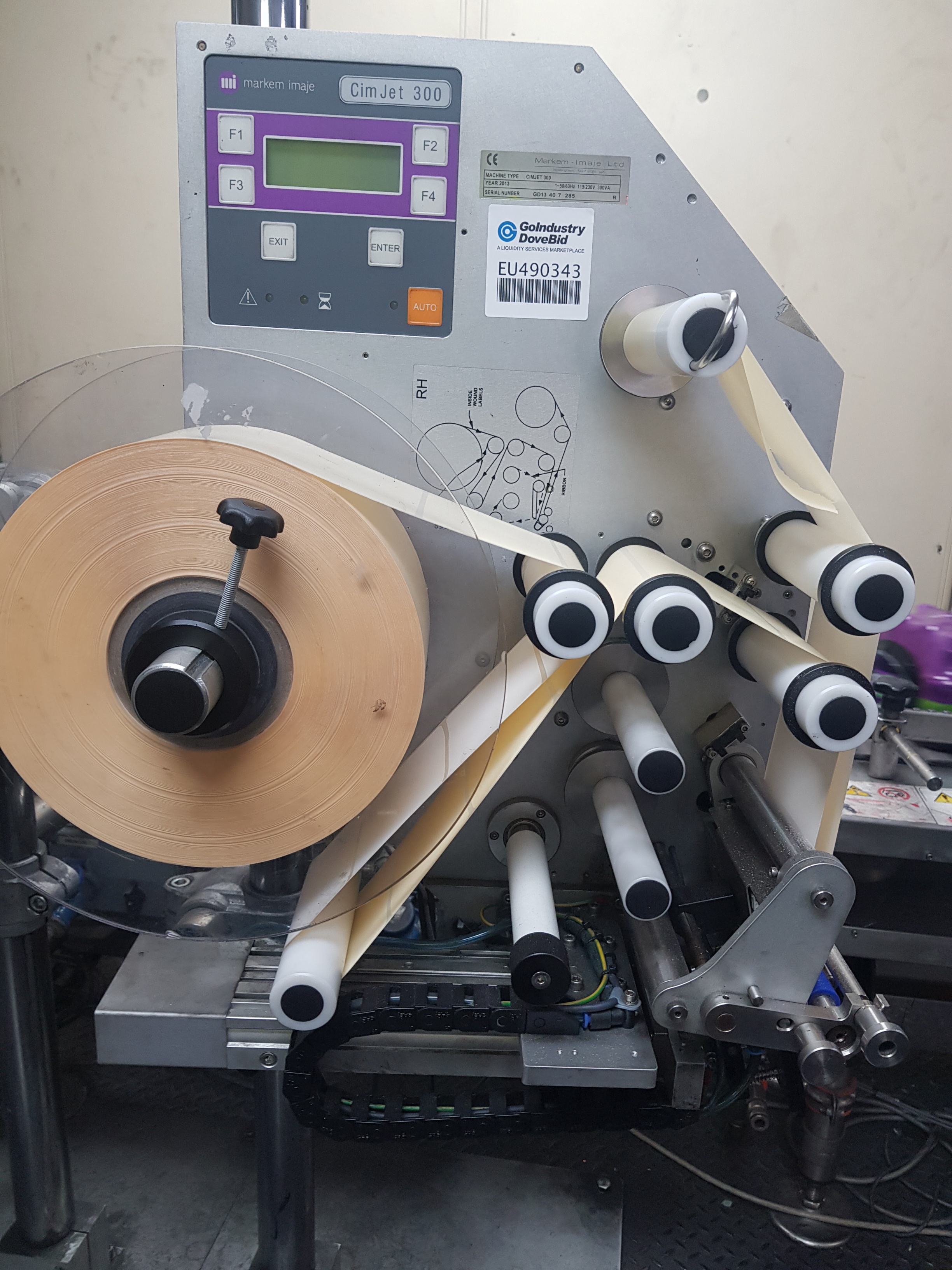 Markem Cimjet Series 300 Labeller