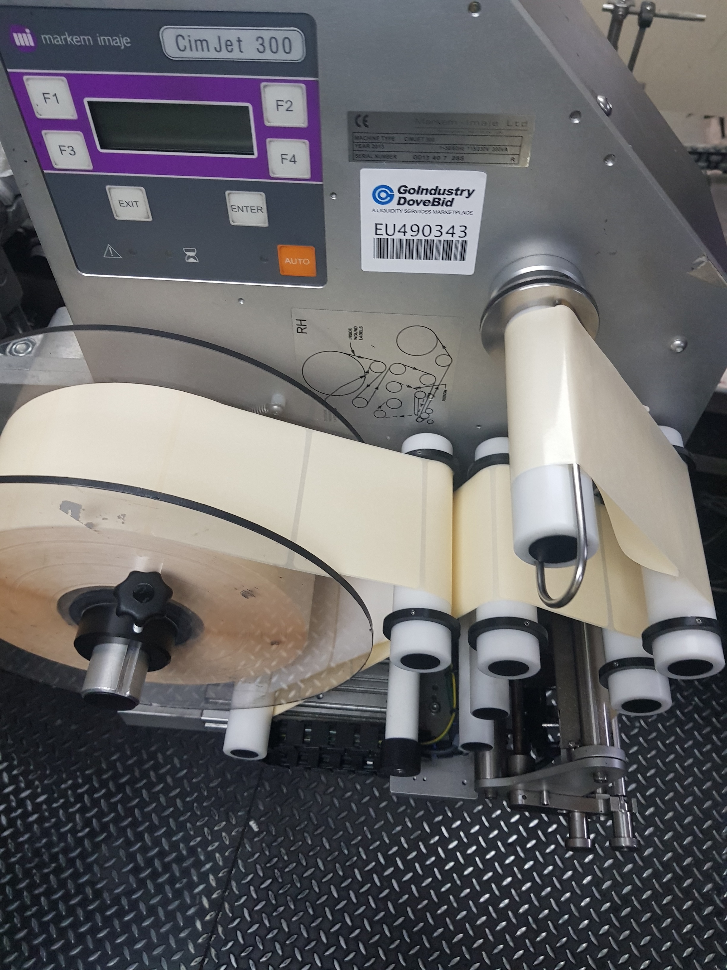 Markem Cimjet Series 300 Labeller