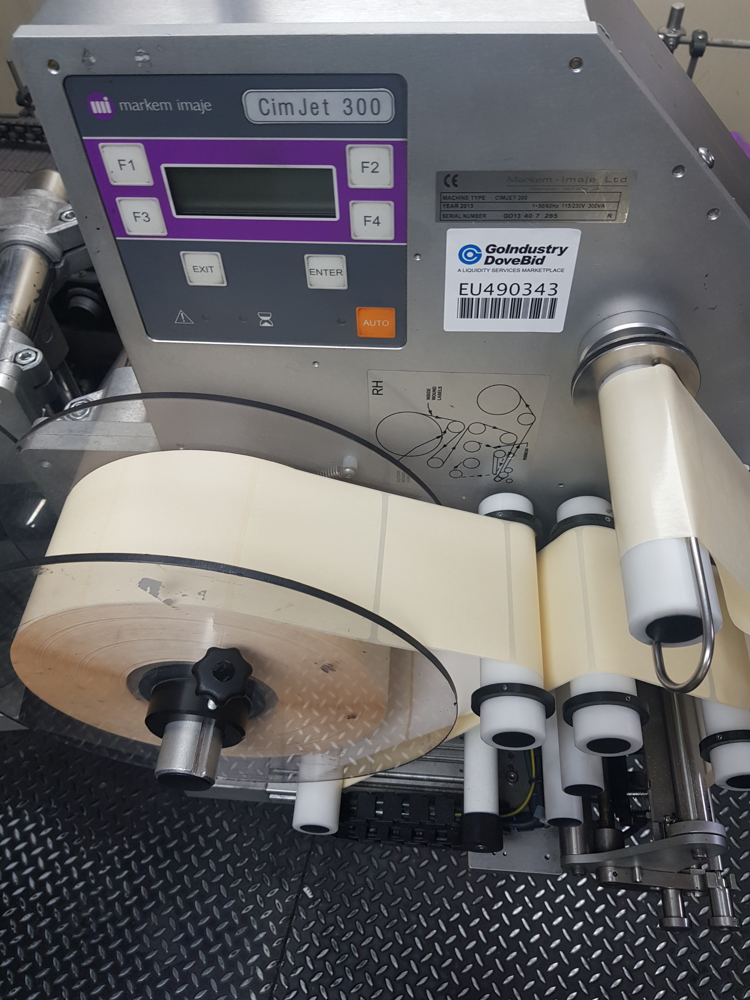 Markem Cimjet Series 300 Labeller