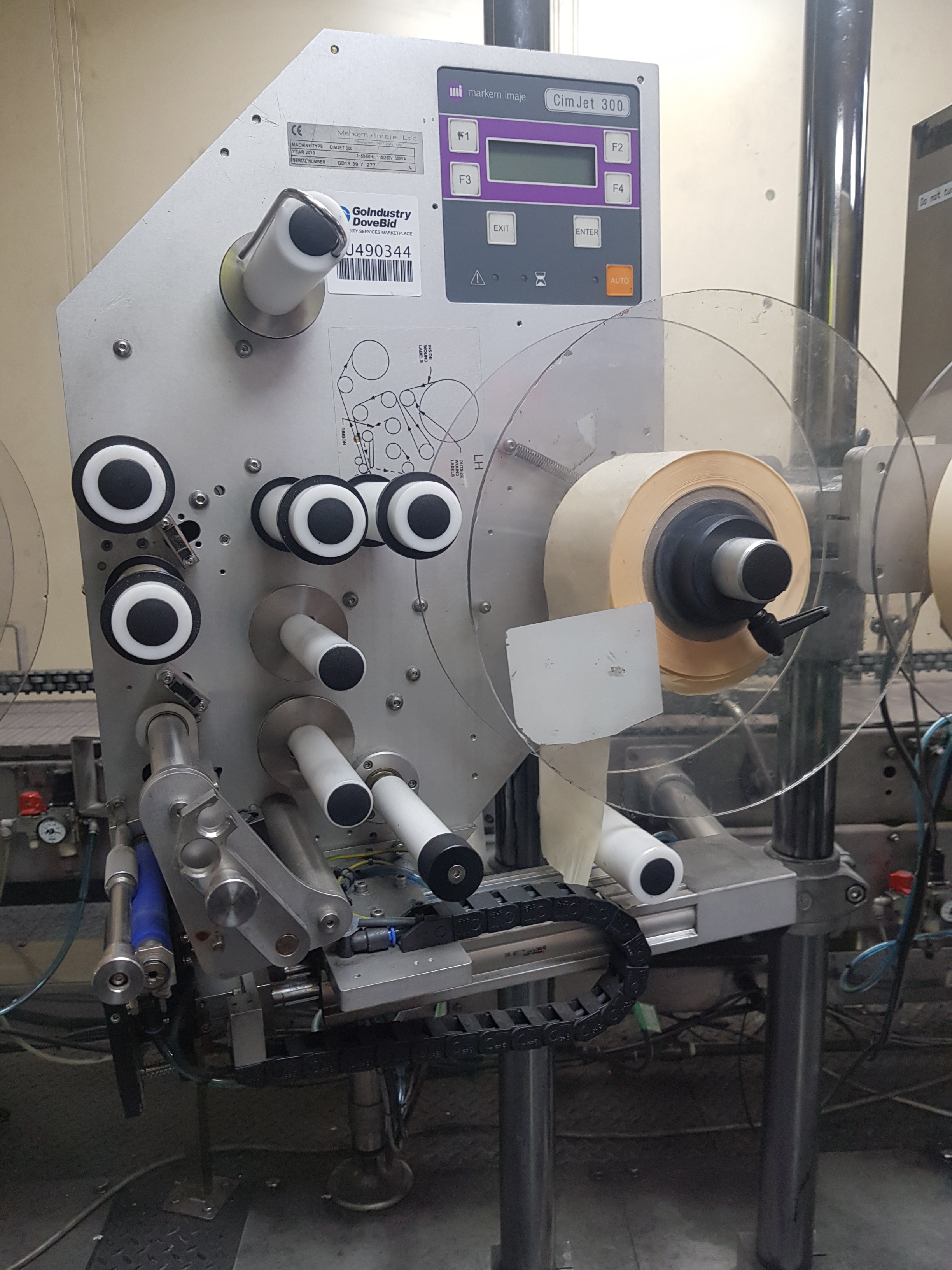 Markem Cimjet Series 300 Labeller