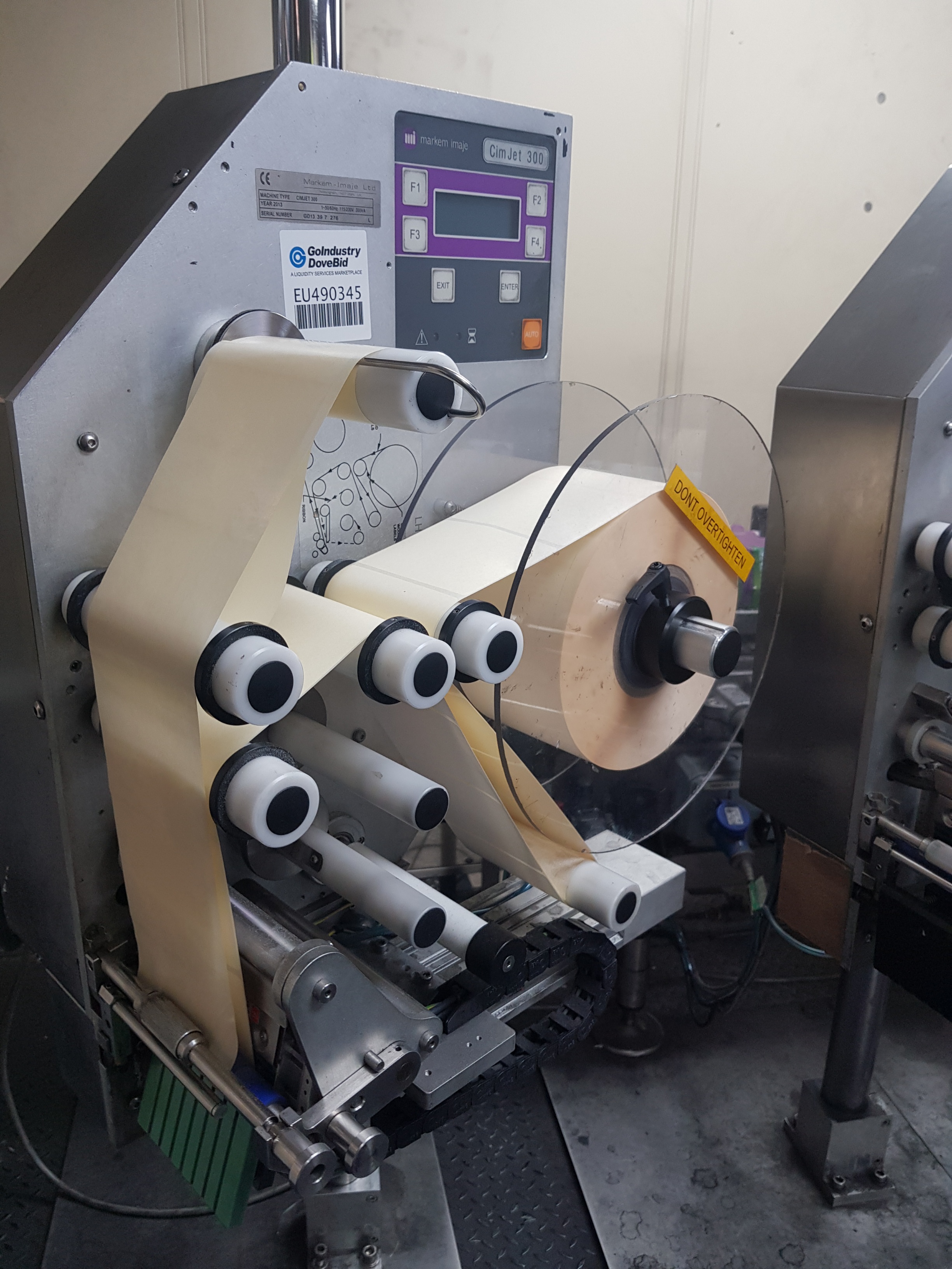 Markem Cimjet Series 300 Labeller