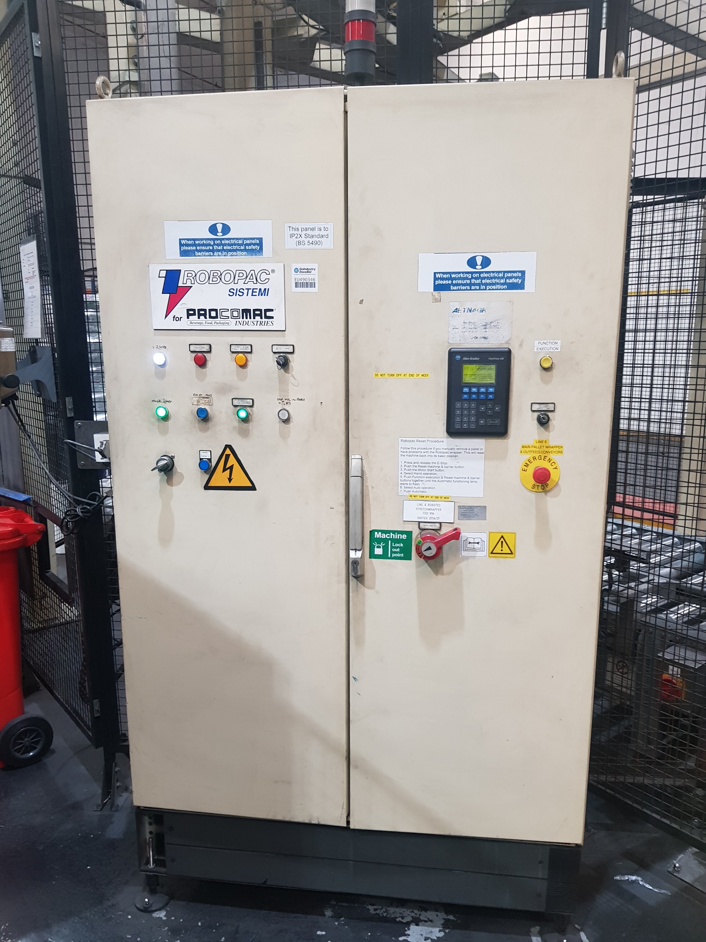 Procomat Robopac AG1L15 Palletiser / Wrapper