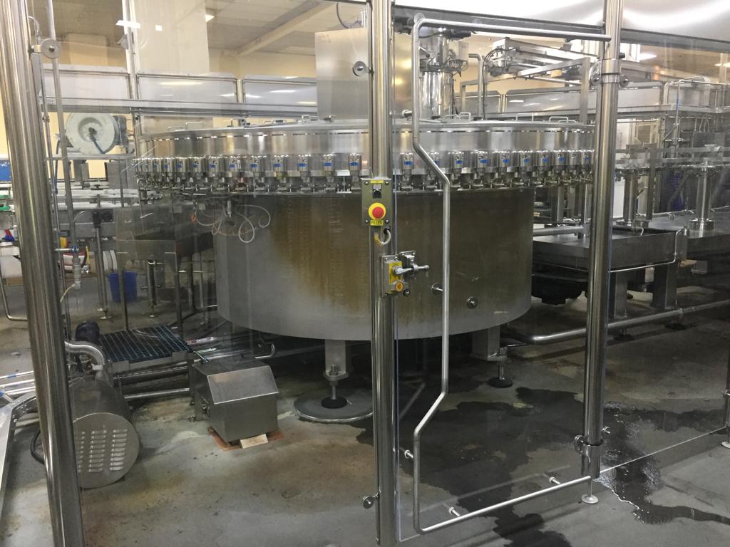 GEA Procomac Fillstar 80-Head Volumetric Filler and Rinser