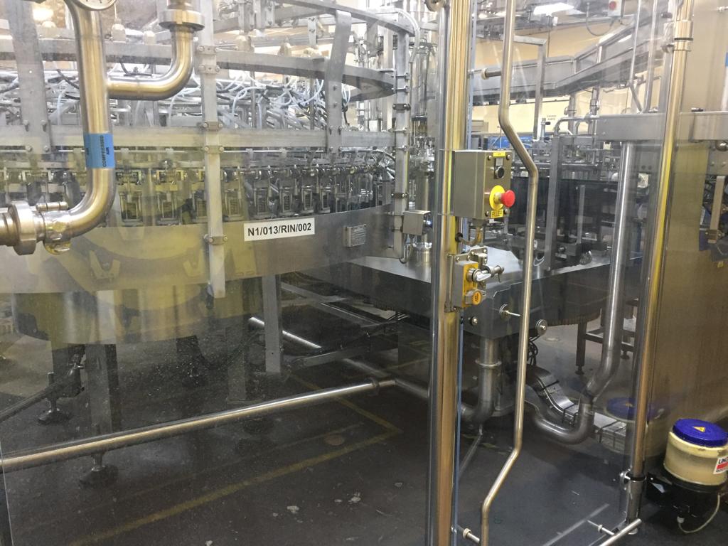 GEA Procomac Fillstar 80-Head Volumetric Filler and Rinser