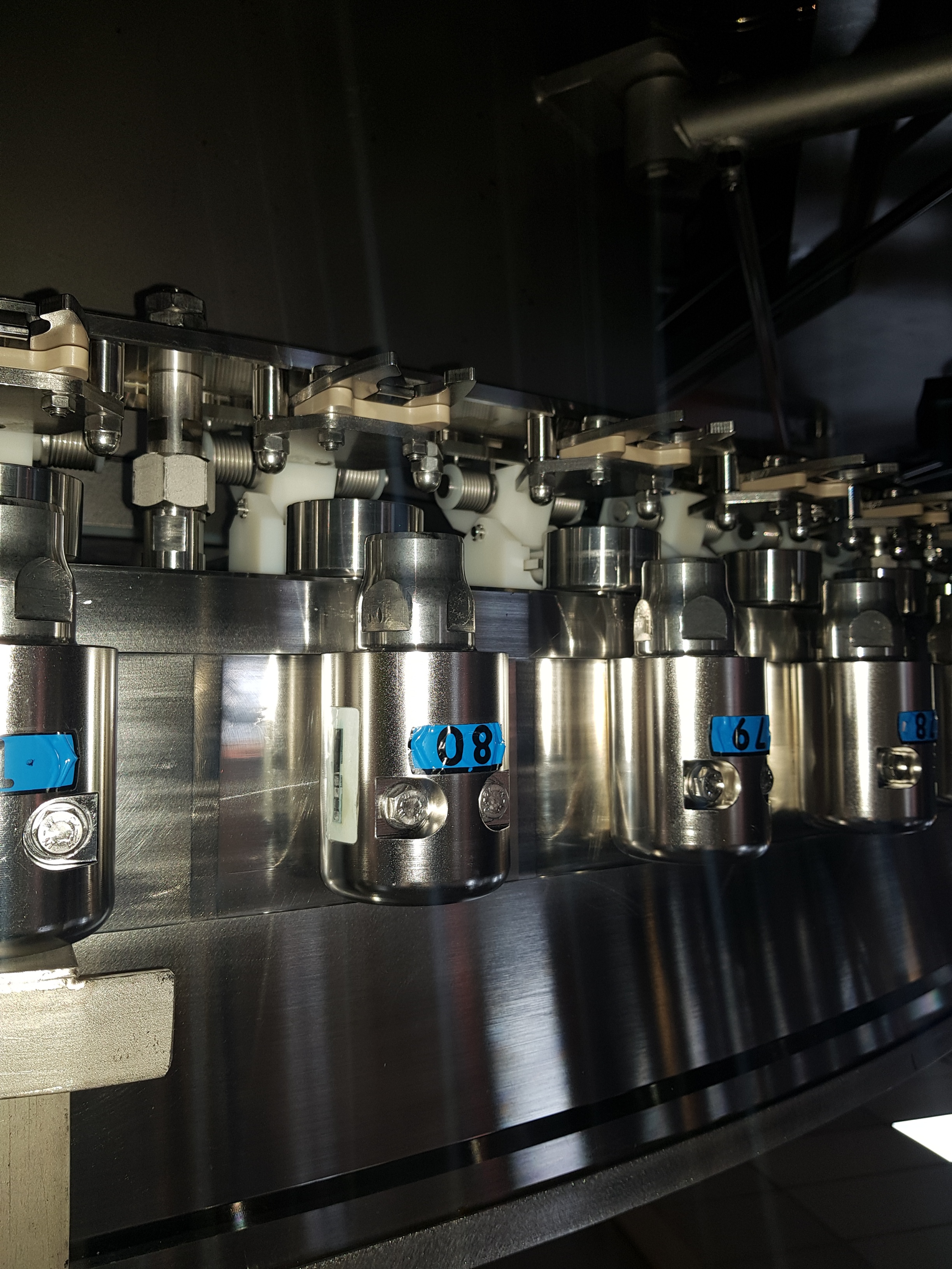 GEA Procomac Fillstar 80-Head Volumetric Filler and Rinser