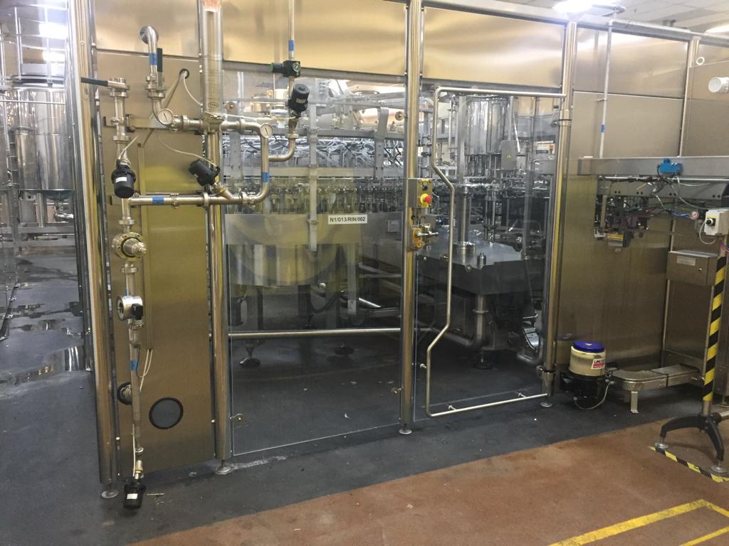 GEA Procomac Fillstar 80-Head Volumetric Filler and Rinser