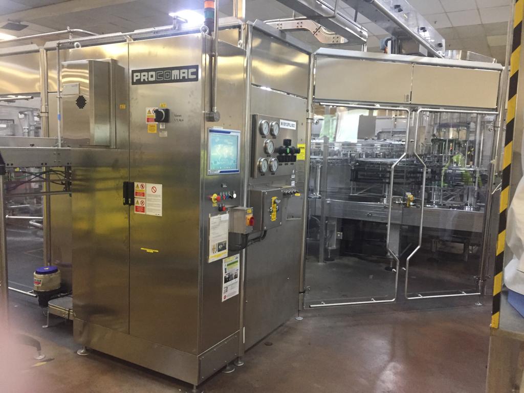 GEA Procomac Fillstar 80-Head Volumetric Filler and Rinser