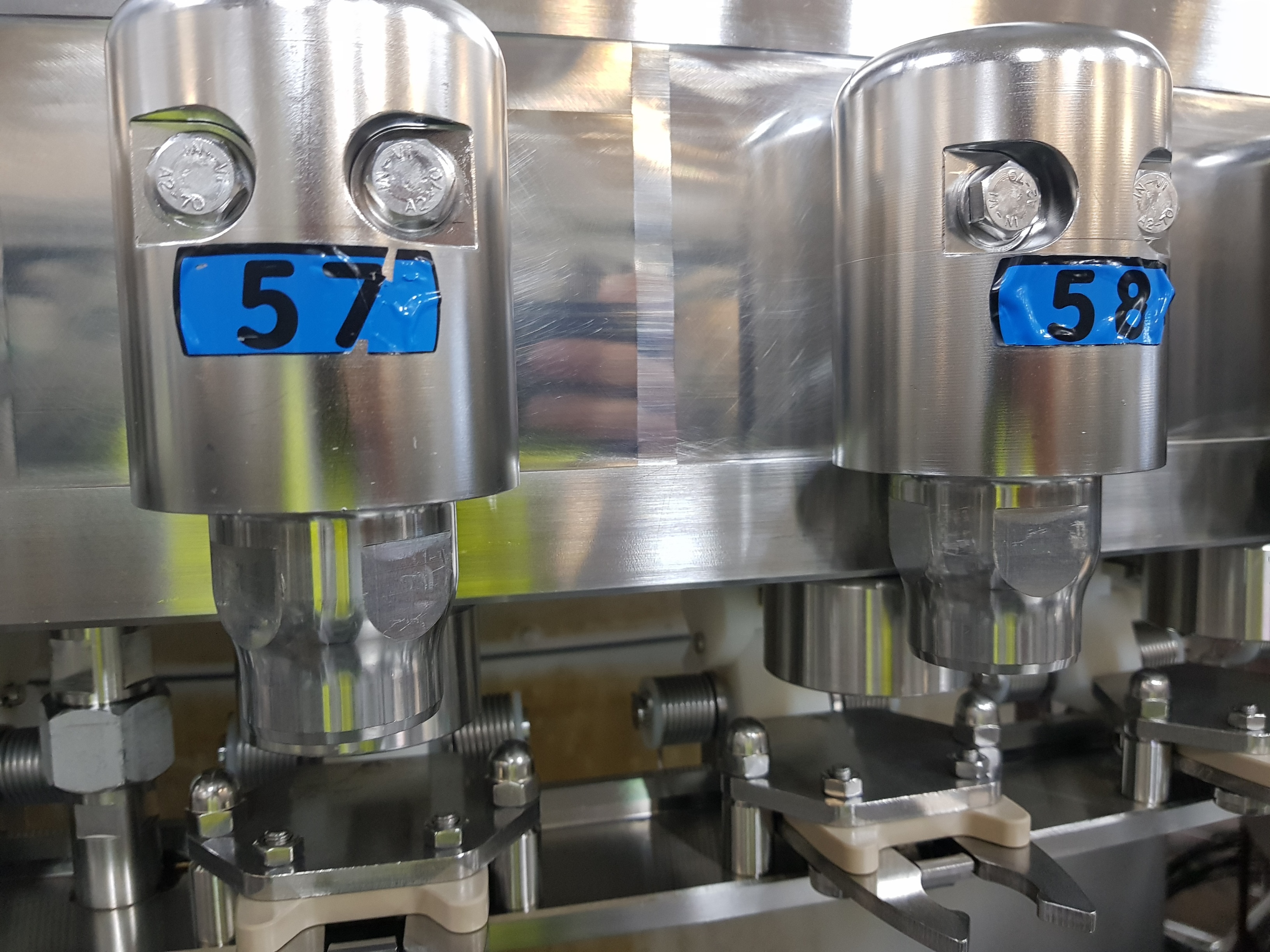 GEA Procomac Fillstar 80-Head Volumetric Filler and Rinser