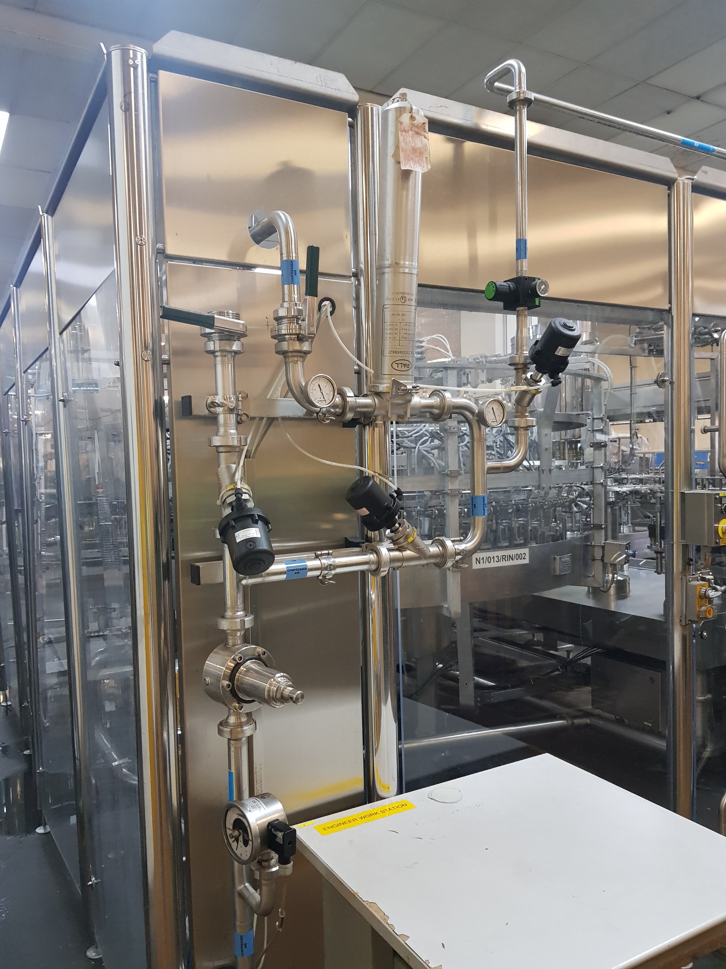 GEA Procomac Fillstar 80-Head Volumetric Filler and Rinser