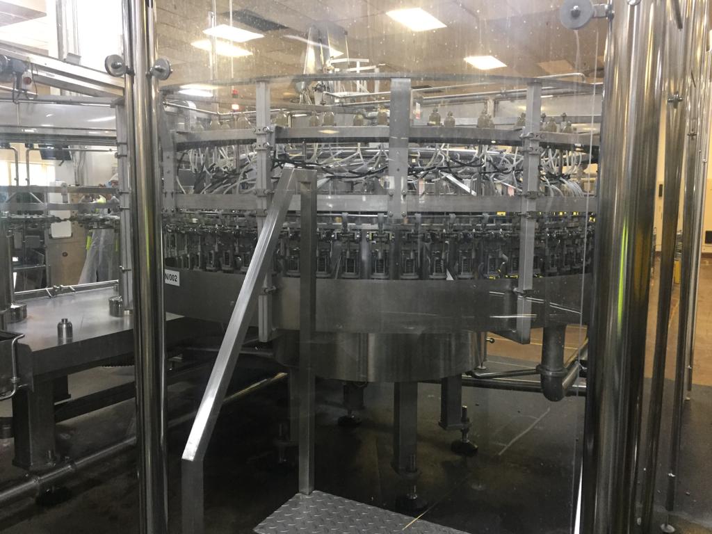 GEA Procomac Fillstar 80-Head Volumetric Filler and Rinser