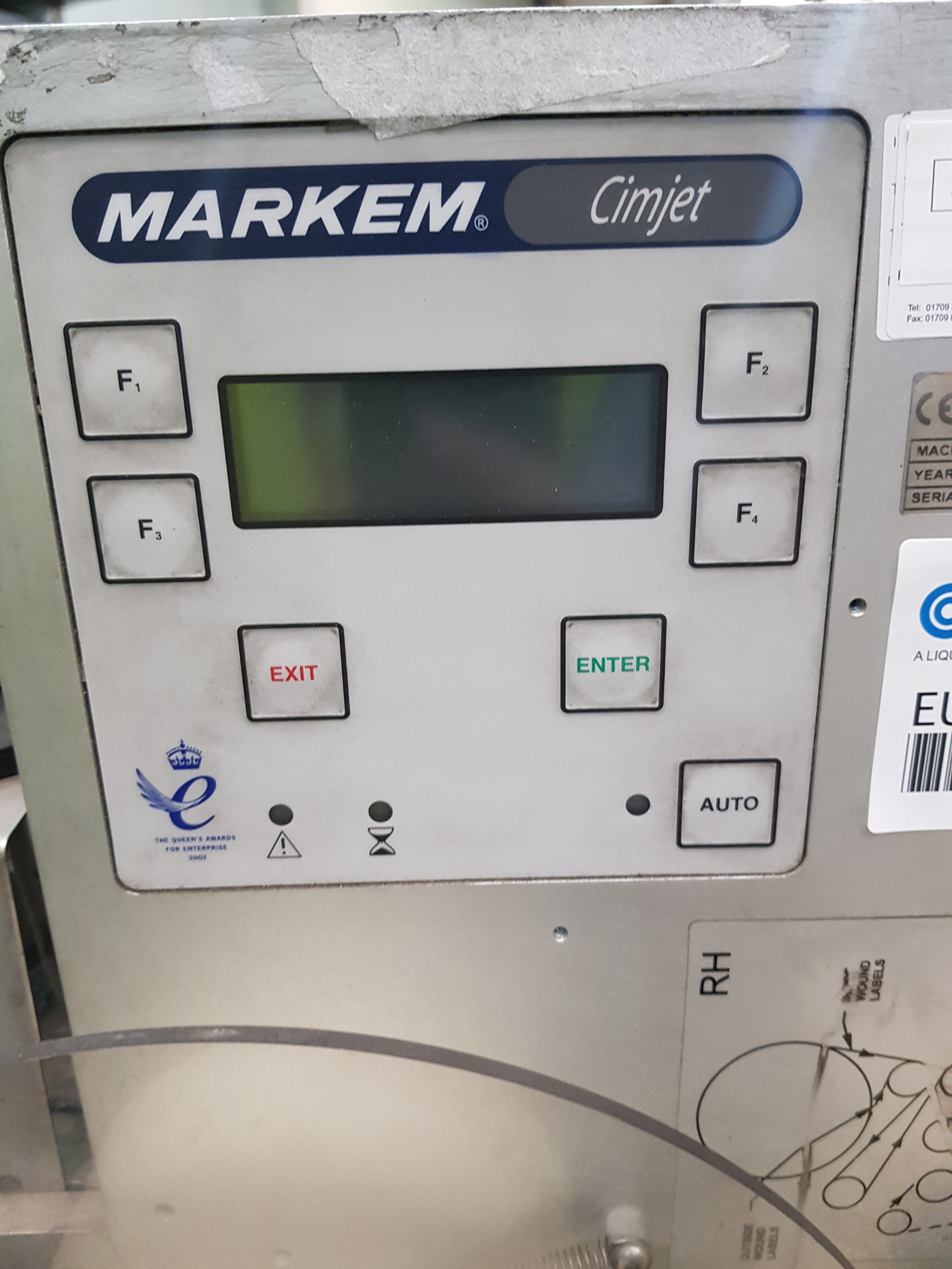 Cimjet Series 300 Markem Labeller