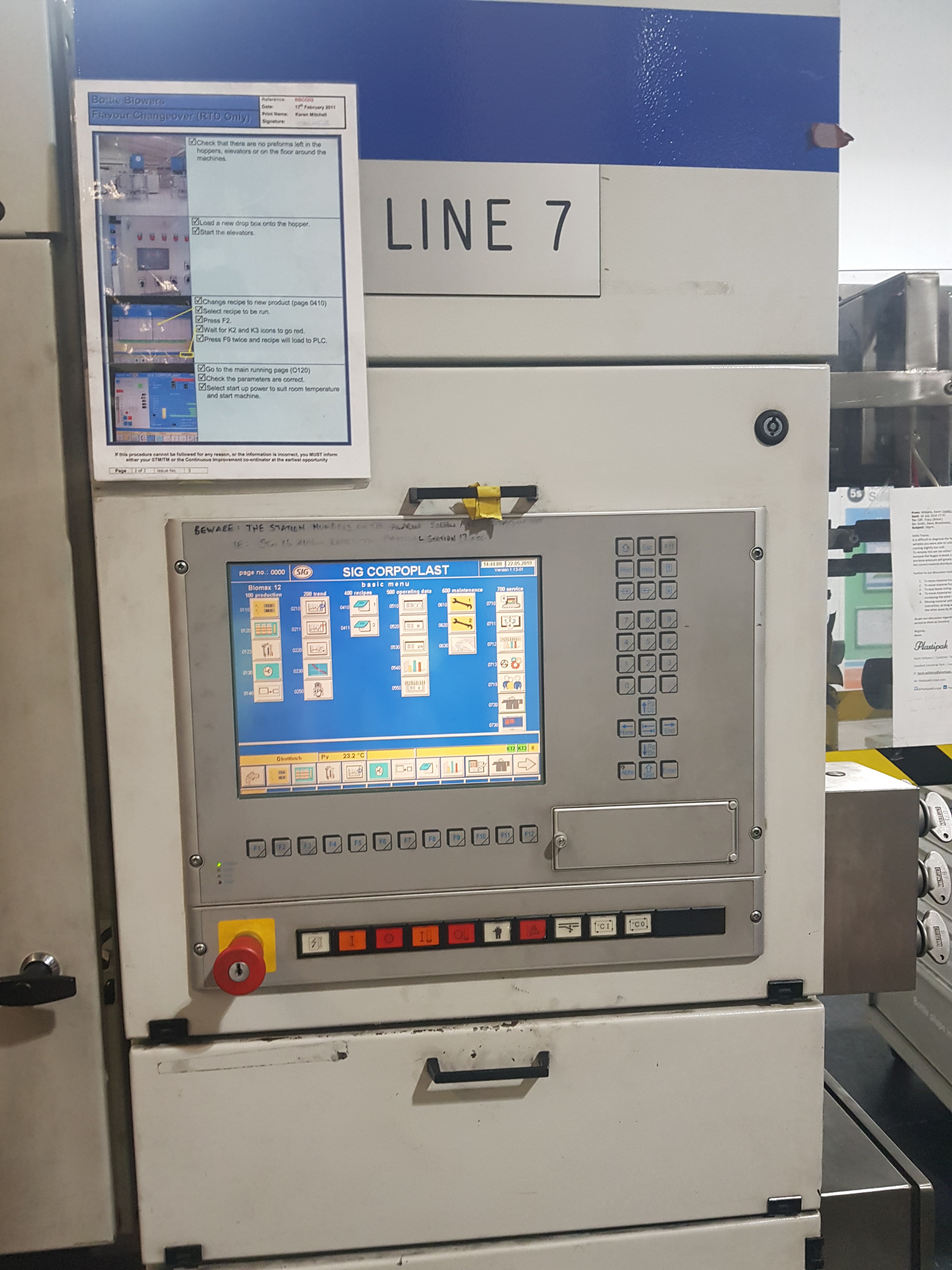 SIG Blowmax-12 PET Blow Moulder