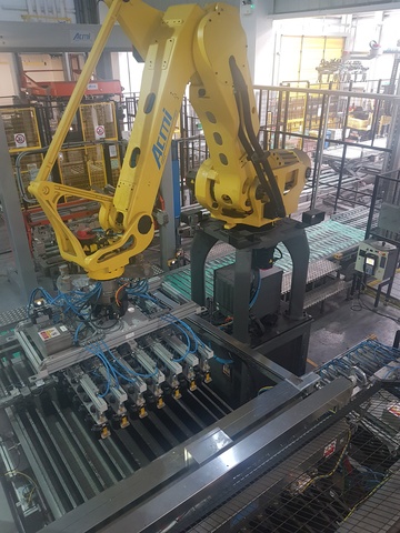 ACMI Palletising / Wrapper System