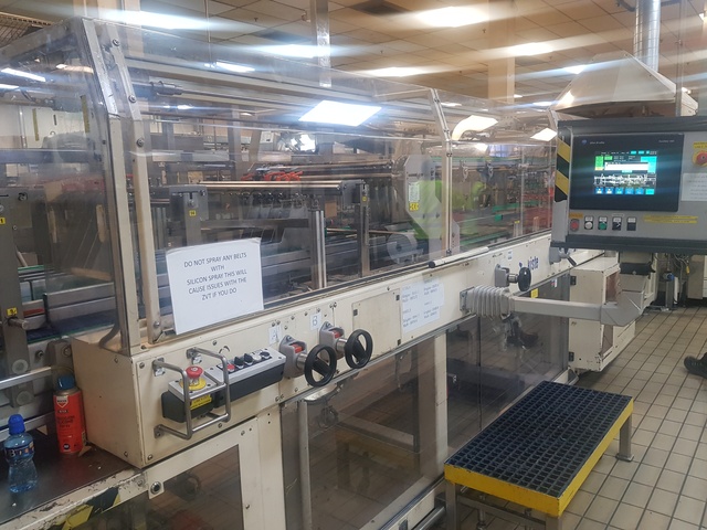 Kisters PSP-050-VC Tray Packer / Shrink Tunnel