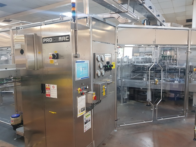 GEA Procomac Fillstar 80-Head Volumetric Filler and Rinser